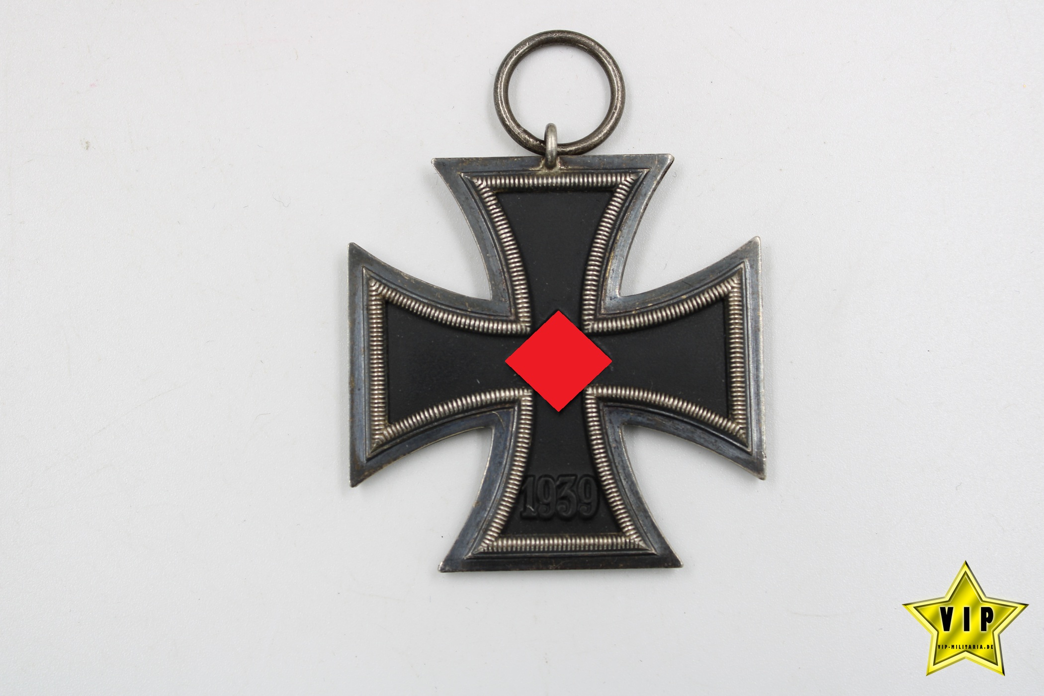 Eisernes Kreuz 2. Klasse 1939 in Tüte "76" Ernst Müller
