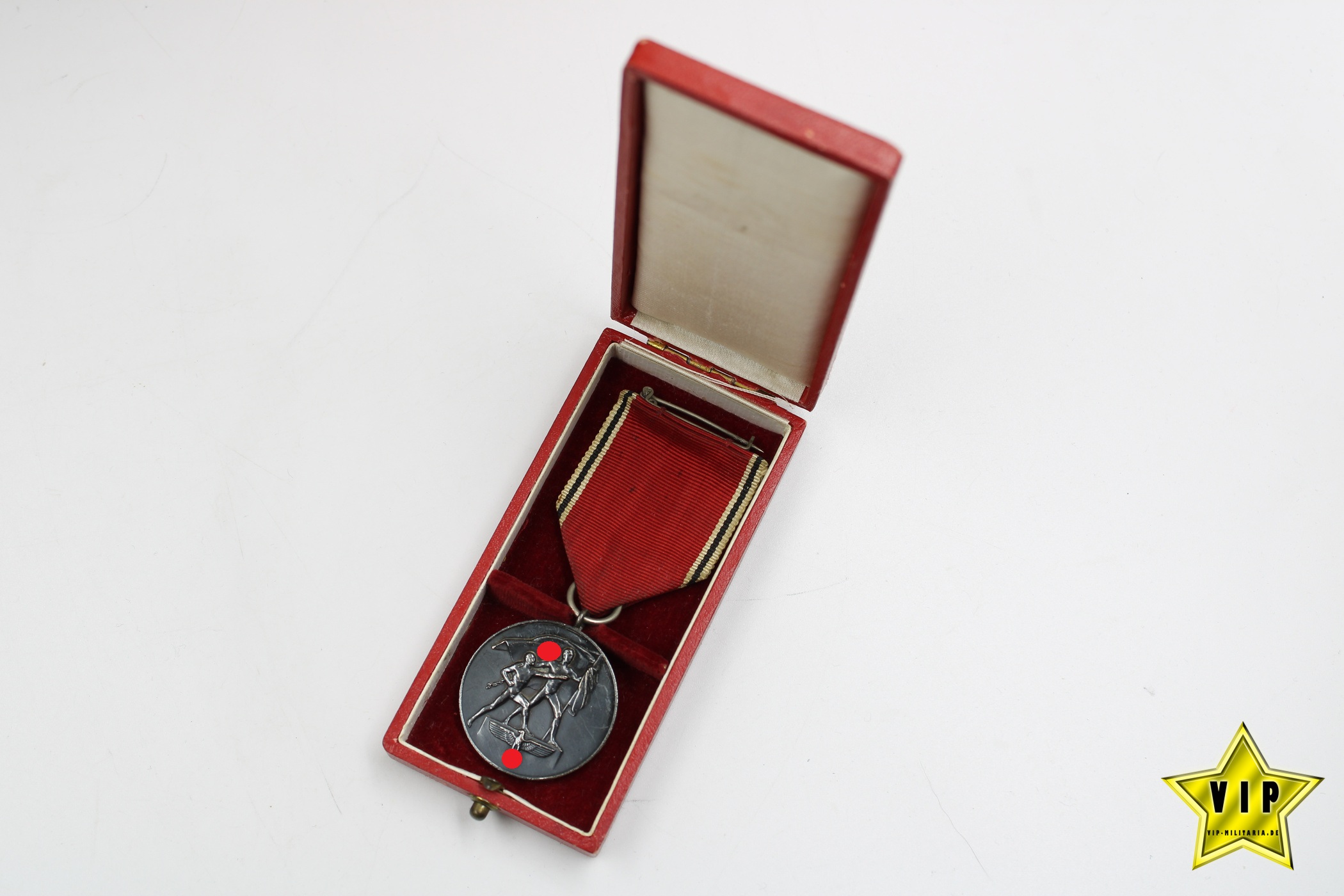 Anschluss Medaille 13. März 1938 Österreich im Etui 