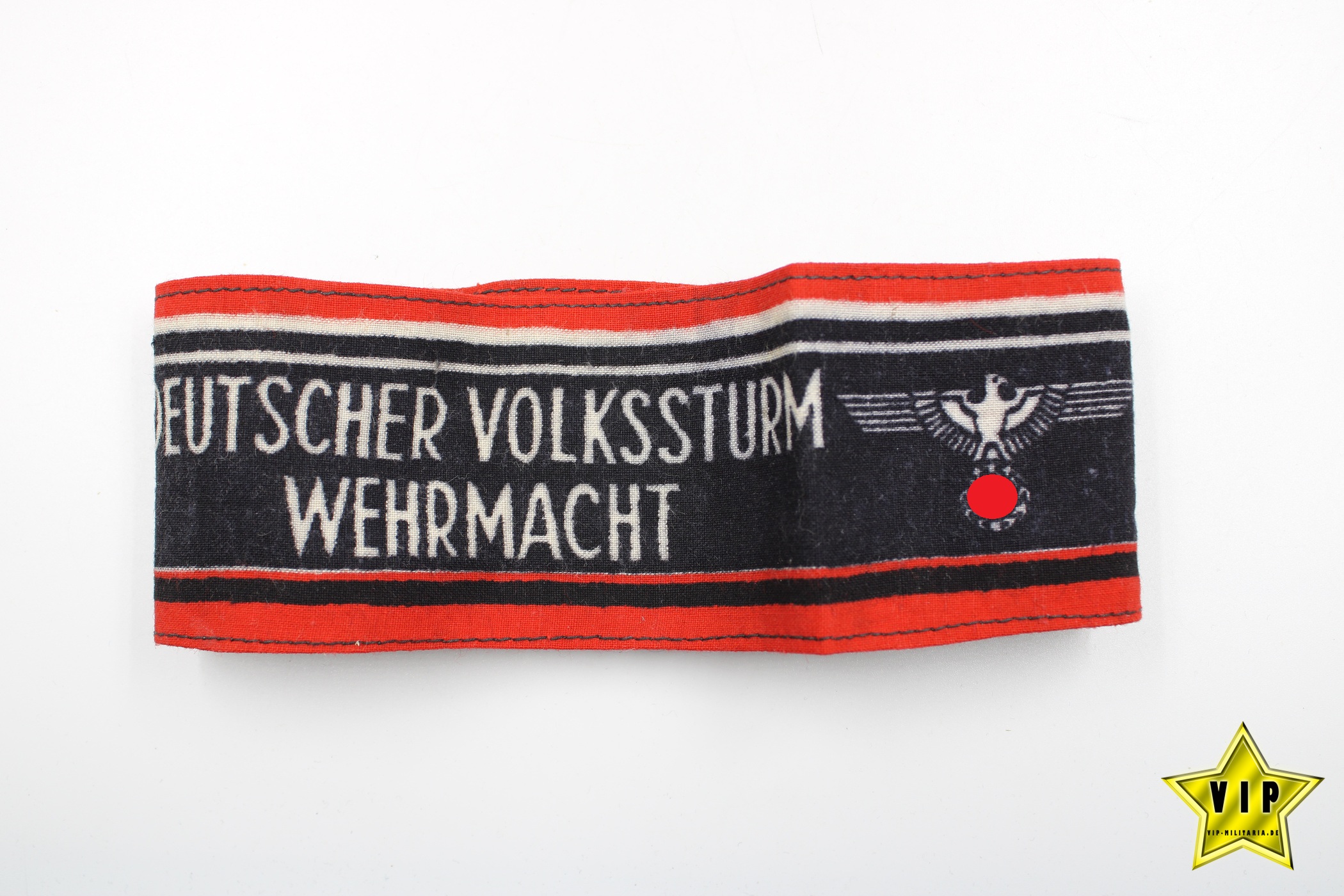 Deutsche Volkssturm Armbinde der Wehrmacht
