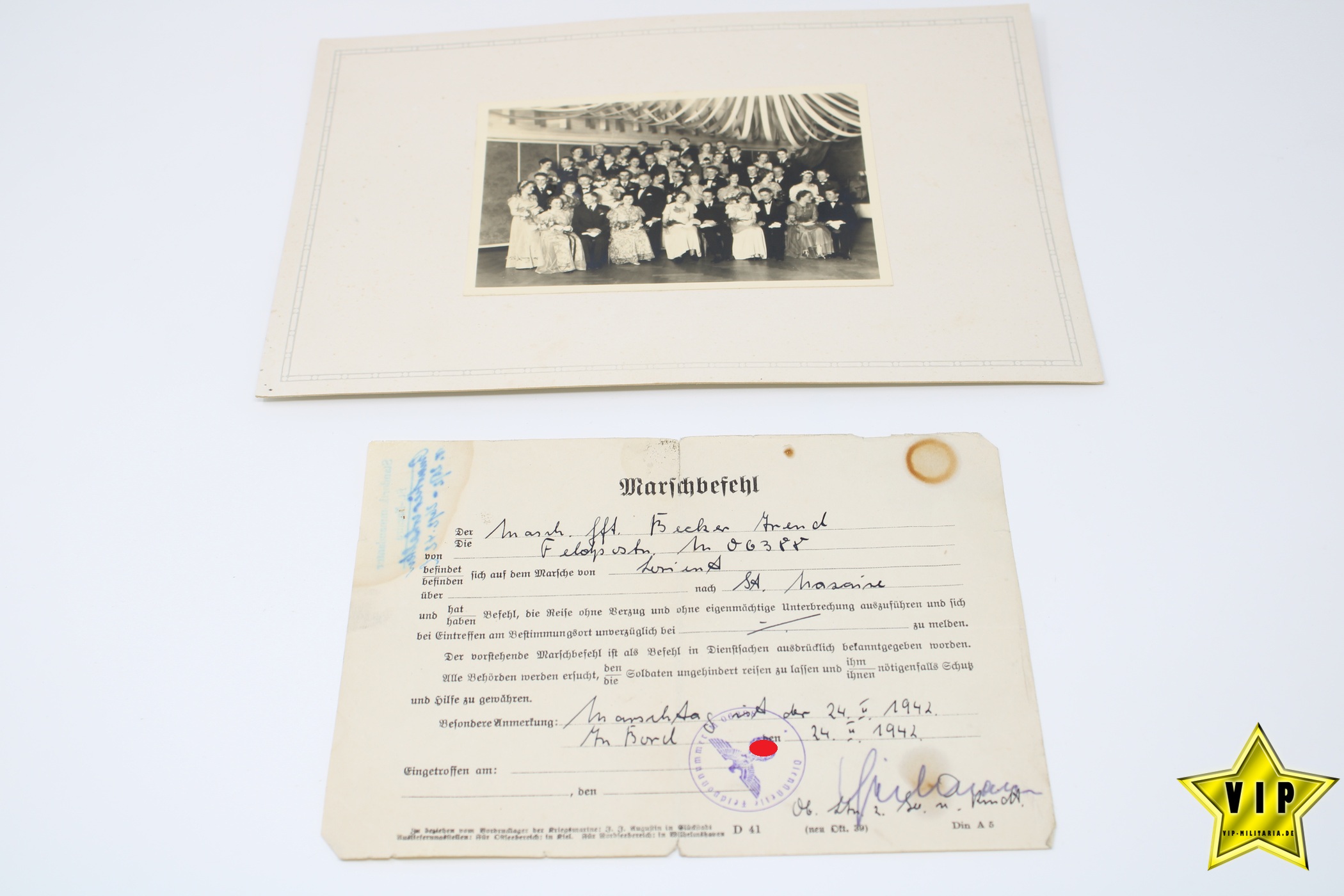 Minensucher Kriegsmarine Schwerine Berlin / Nachlass einer Person