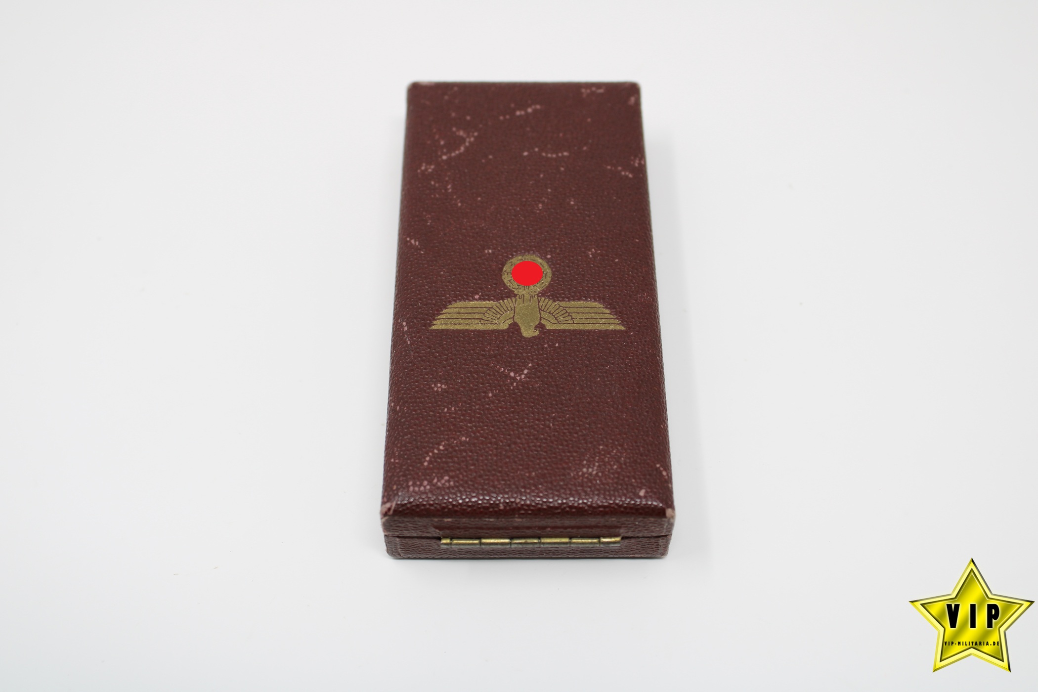 Anschluss Medaille 1. Oktober Sudetenland mit Prager Burg Auflage im Etui