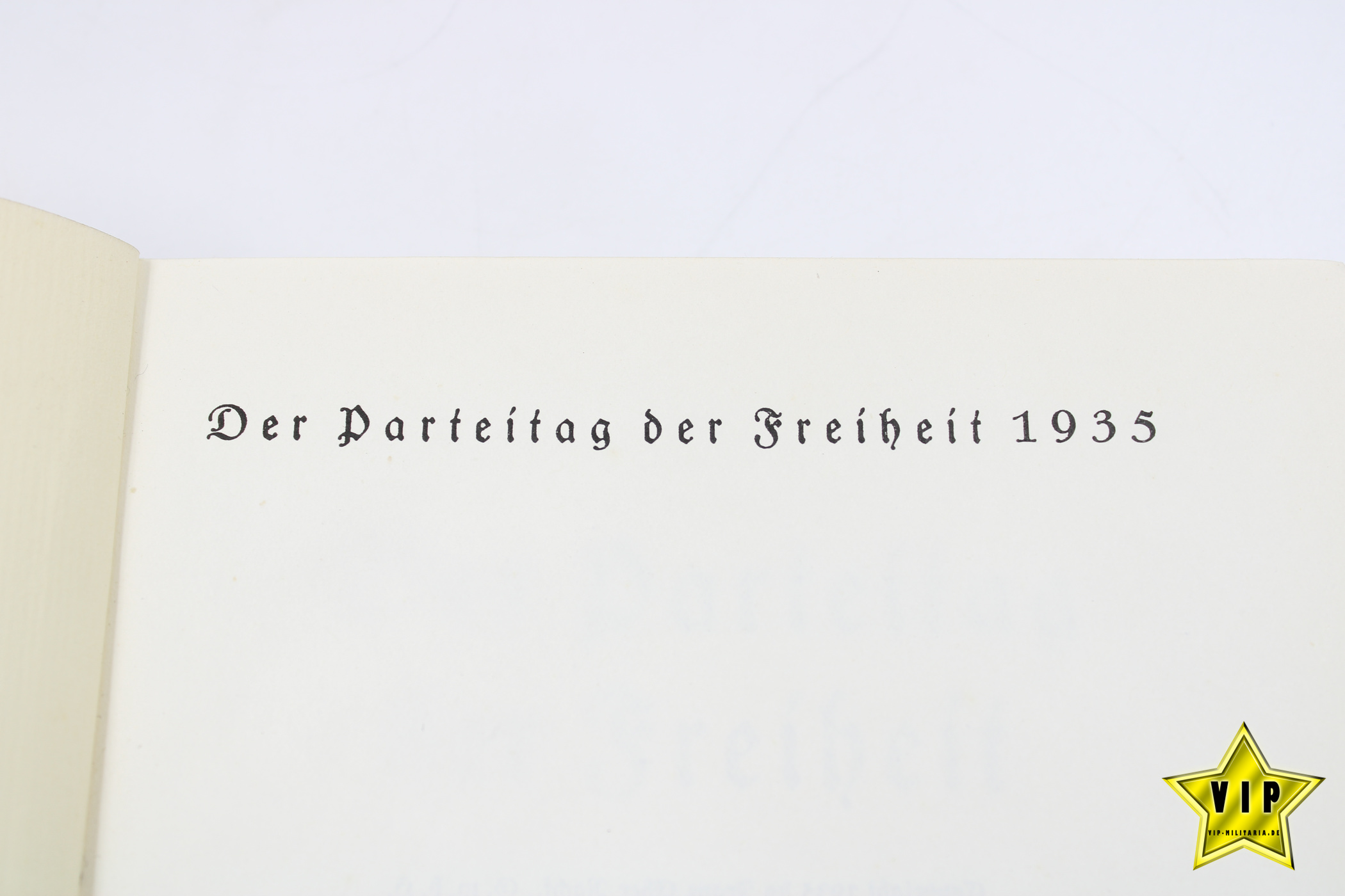 Der Parteitag der Freiheit 1935 Buch der Reichsparteitage