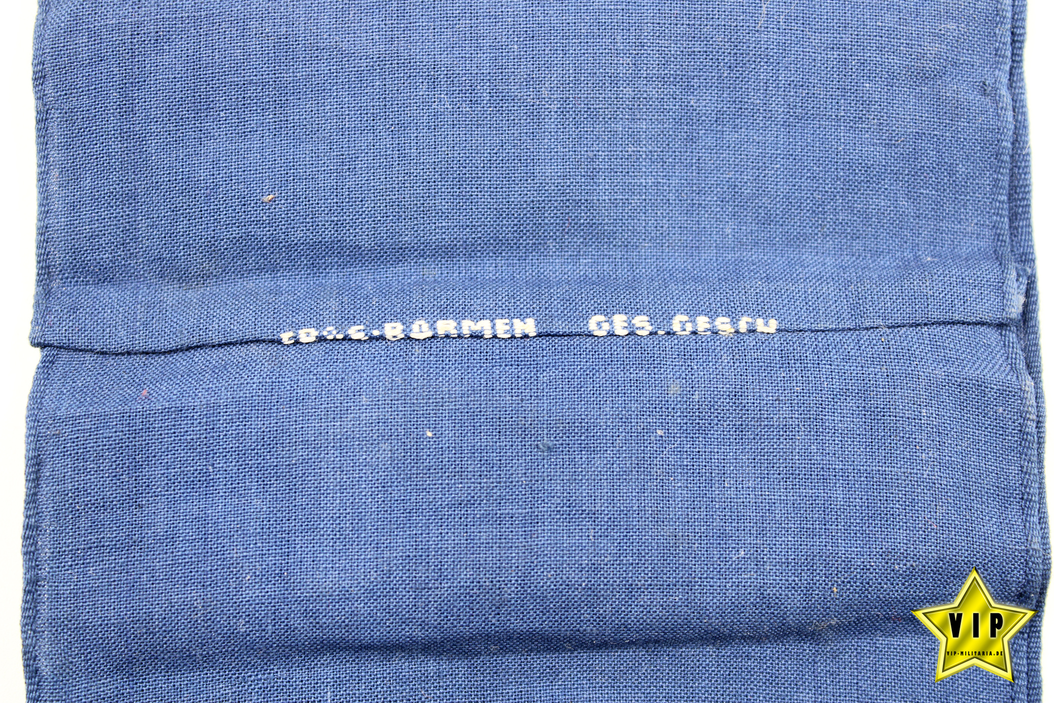 Reichsluftschutz Armbinde gestickte Variante GES.GESCH.