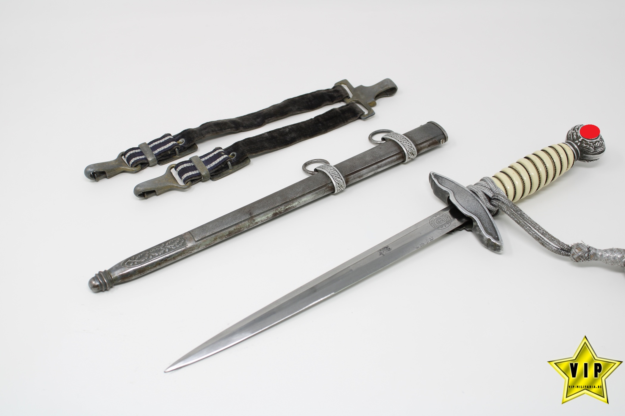 Wehrmacht Luftwaffe Offiziersdolch H. Kolping, Solingen komplett