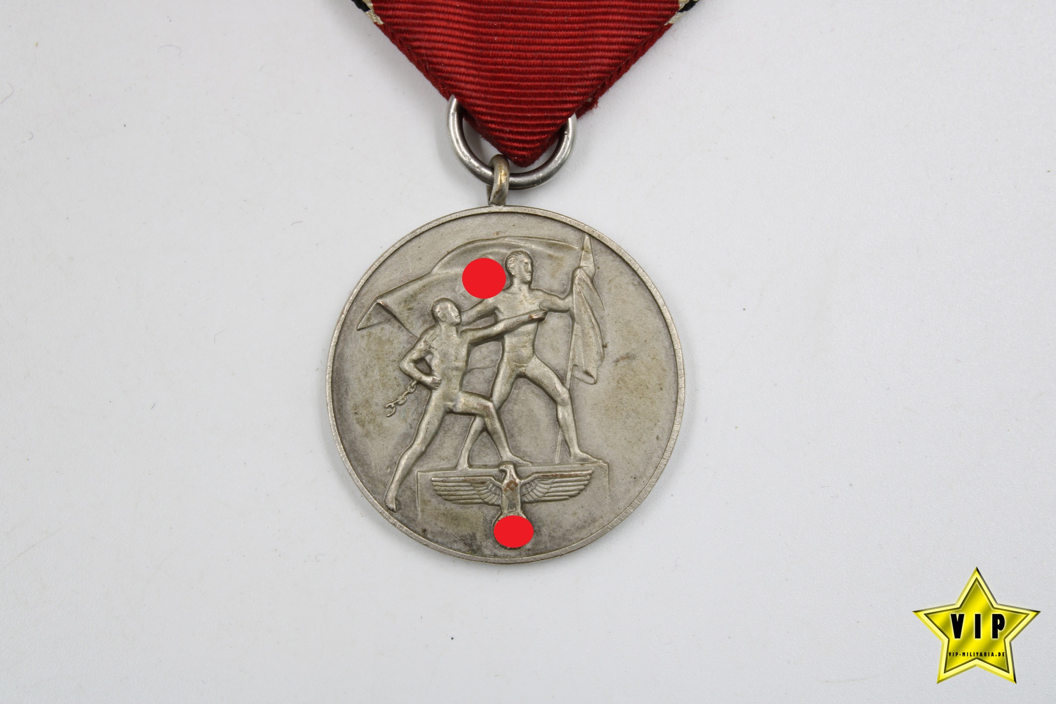 Anschluss Medaille 13. März 1938 Österreich im Verleihungsetui