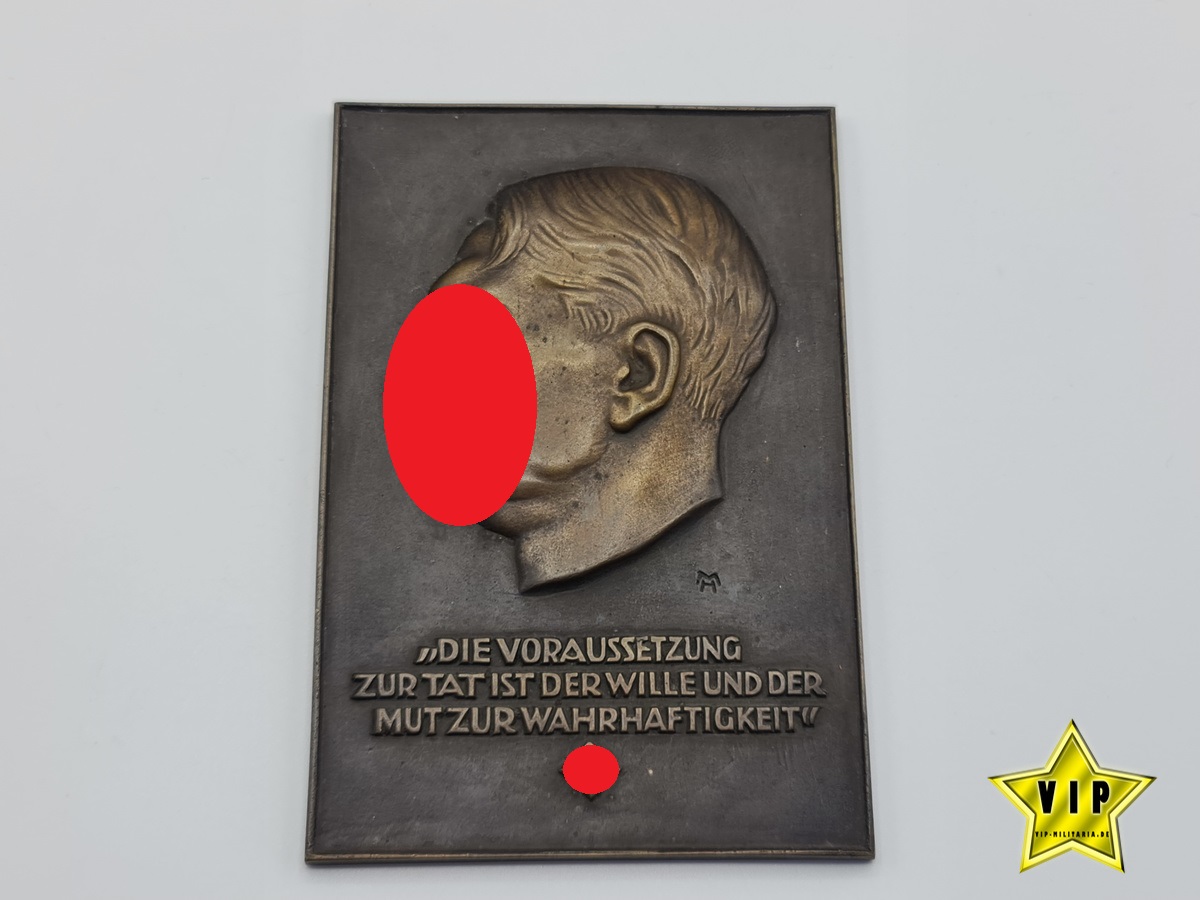 Adolf Hitler Bronze Relief Adolf Hitler Bronze Relief