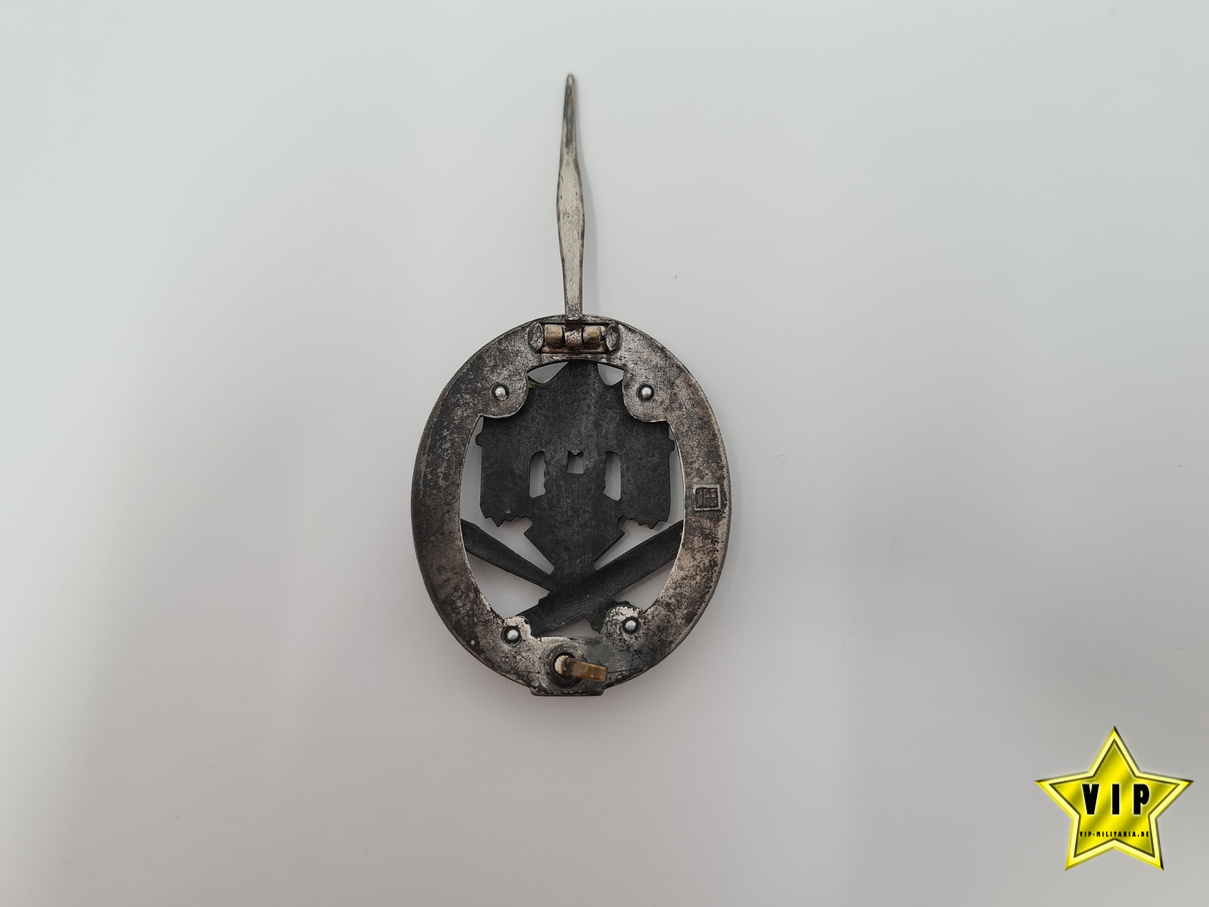 Allgemeines Sturmabzeichen in Silber mit Einsatzzahl 25 Allgemeines Sturmabzeichen in Silber mit Einsatzzahl 25