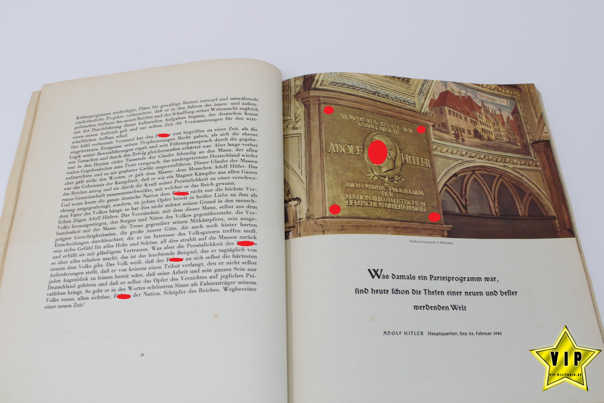 Ich Kämpfe Buch der NSDAP Partei