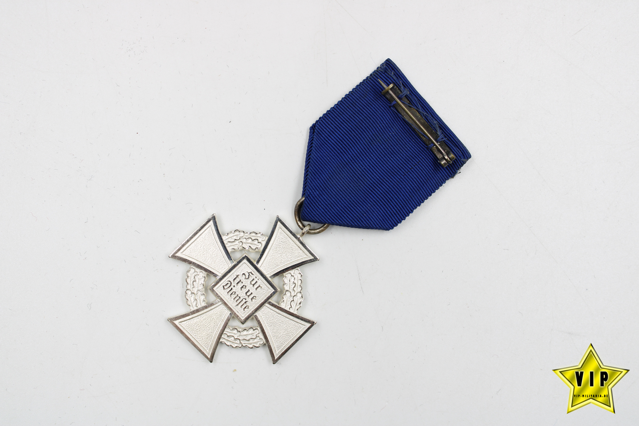 Treuedienst Ehrenzeichen 25 in Silber im Verleihungsetui 