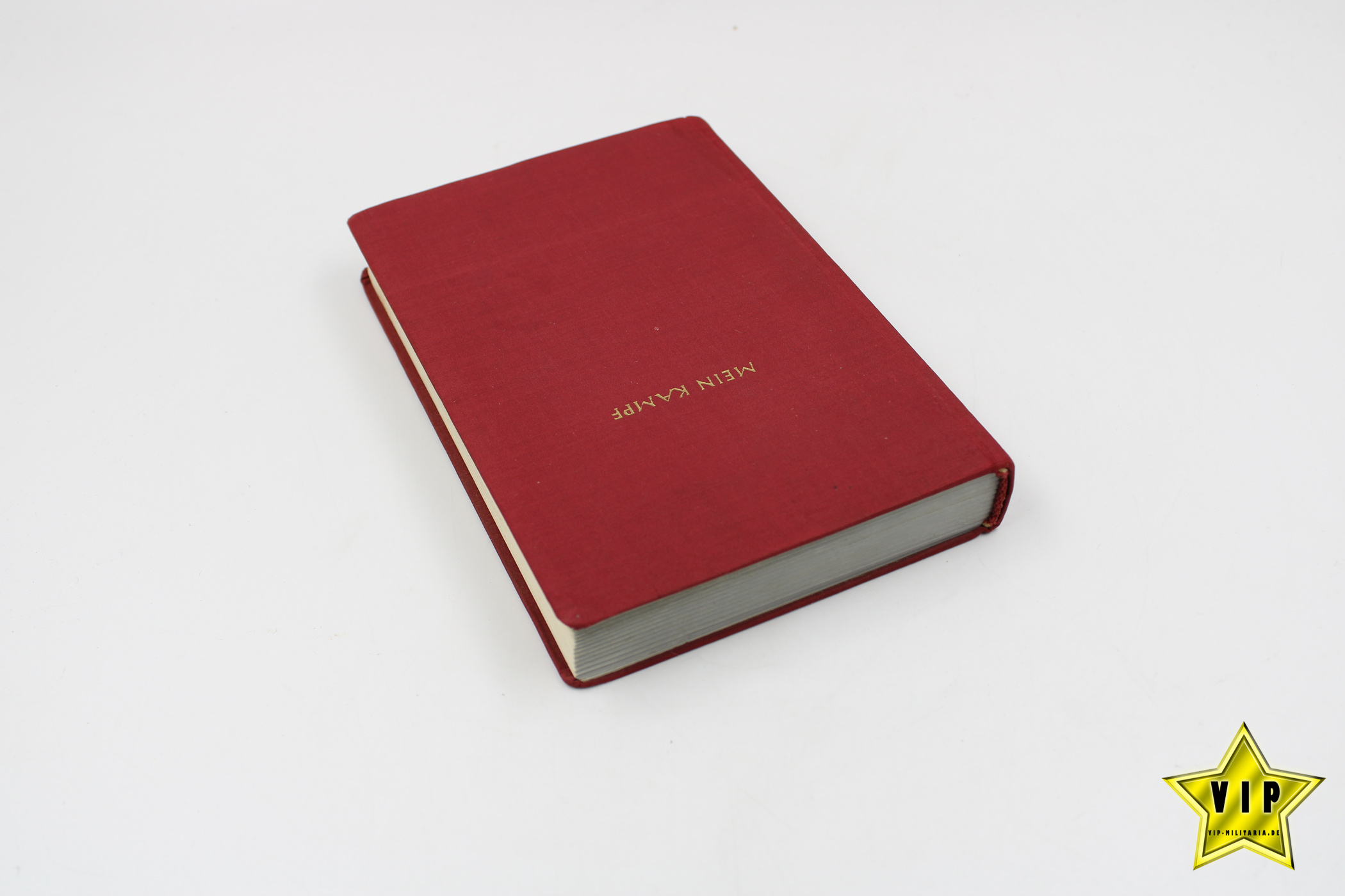  Mein Kampf 1941 Tornisterausgabe im Schuber mit Widmung