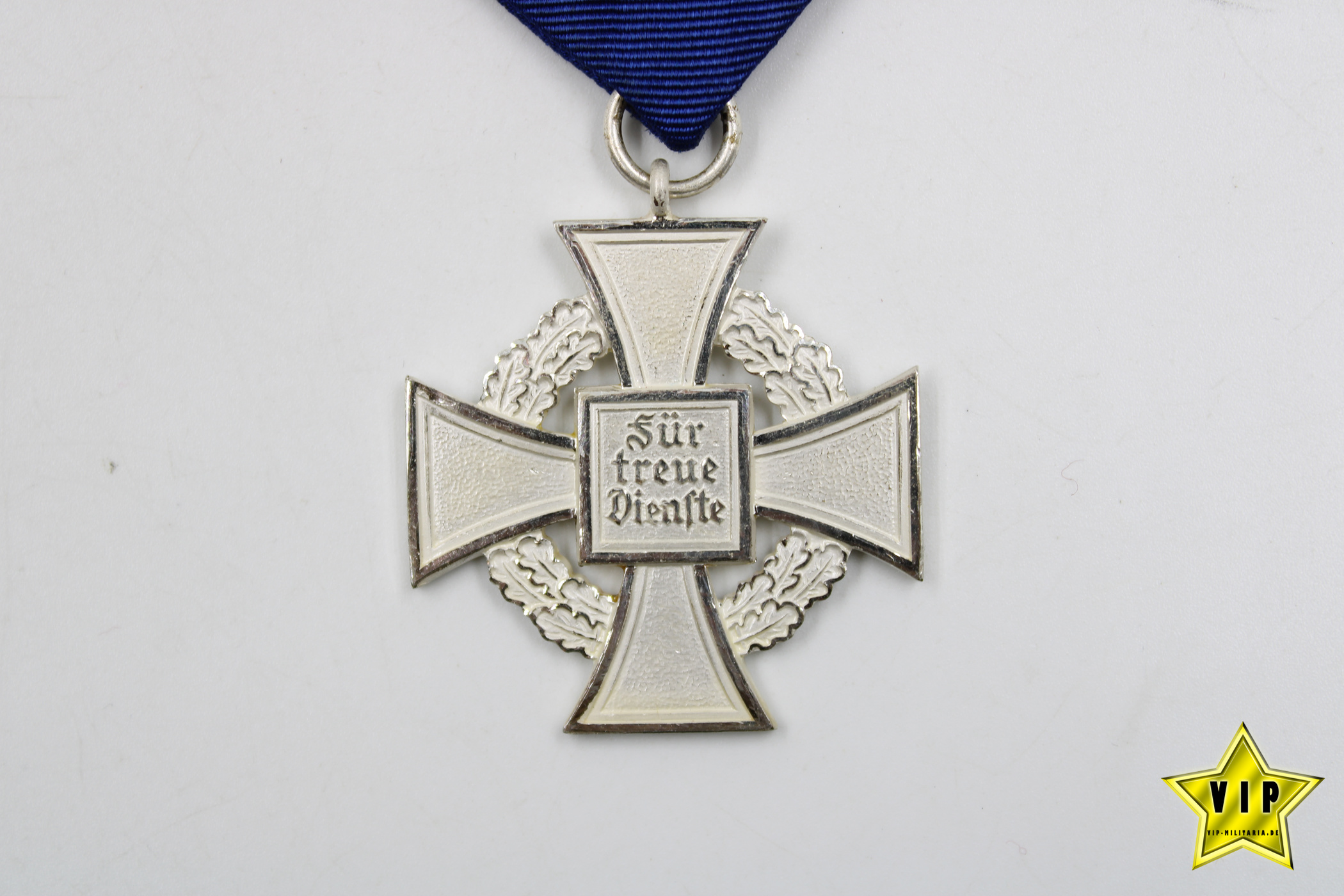 Treuedienst Ehrenzeichen 25 in Silber im Verleihungsetui 