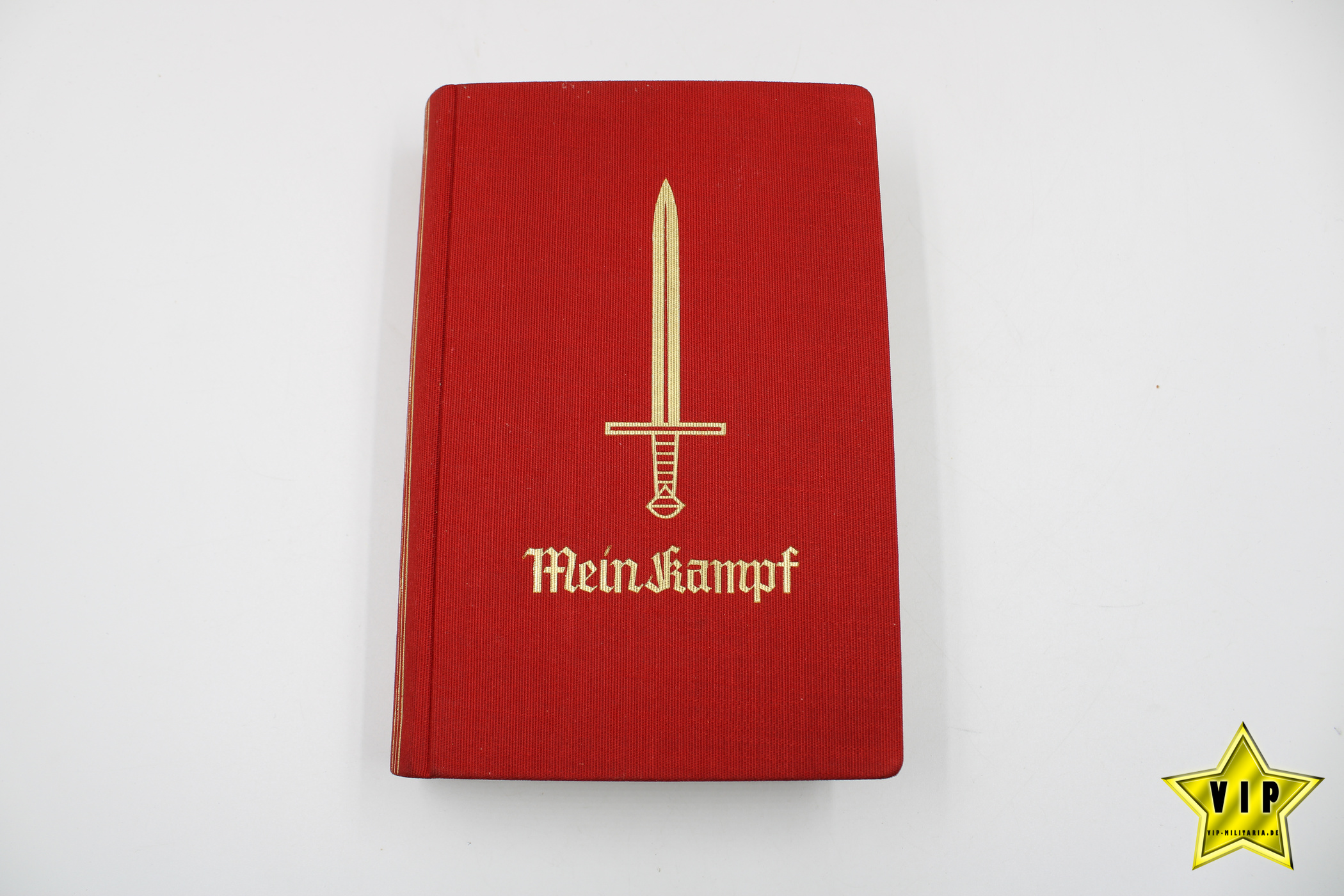 Mein Kampf 1939 Beamtenausgabe mit dem seltenen Schutzumschlag