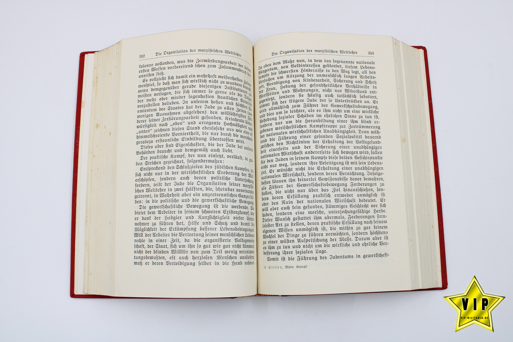Adolf Hitler Mein Kampf Beamtenausgabe 1939 