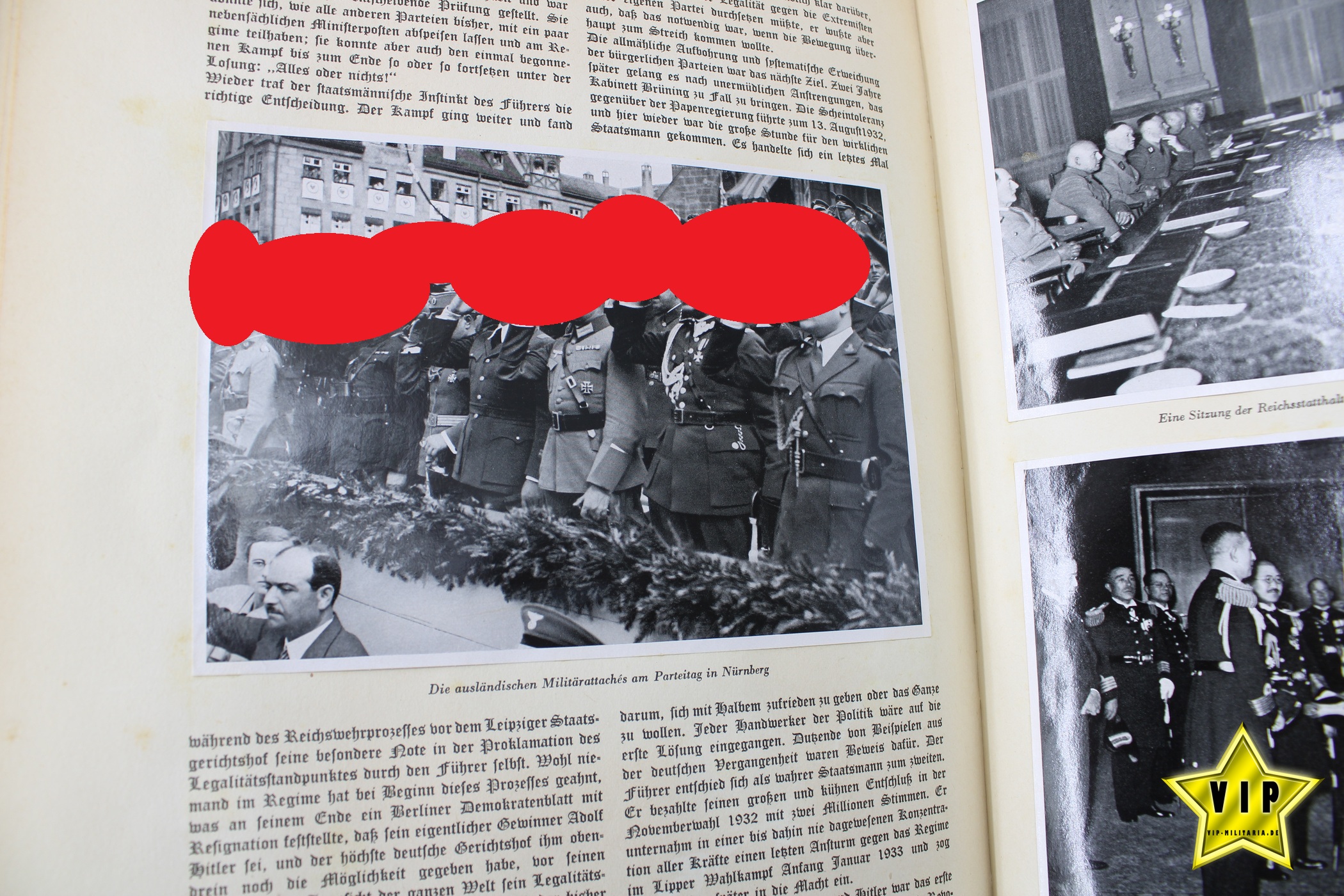 Sammelbilderalbum Adolf Hitler 