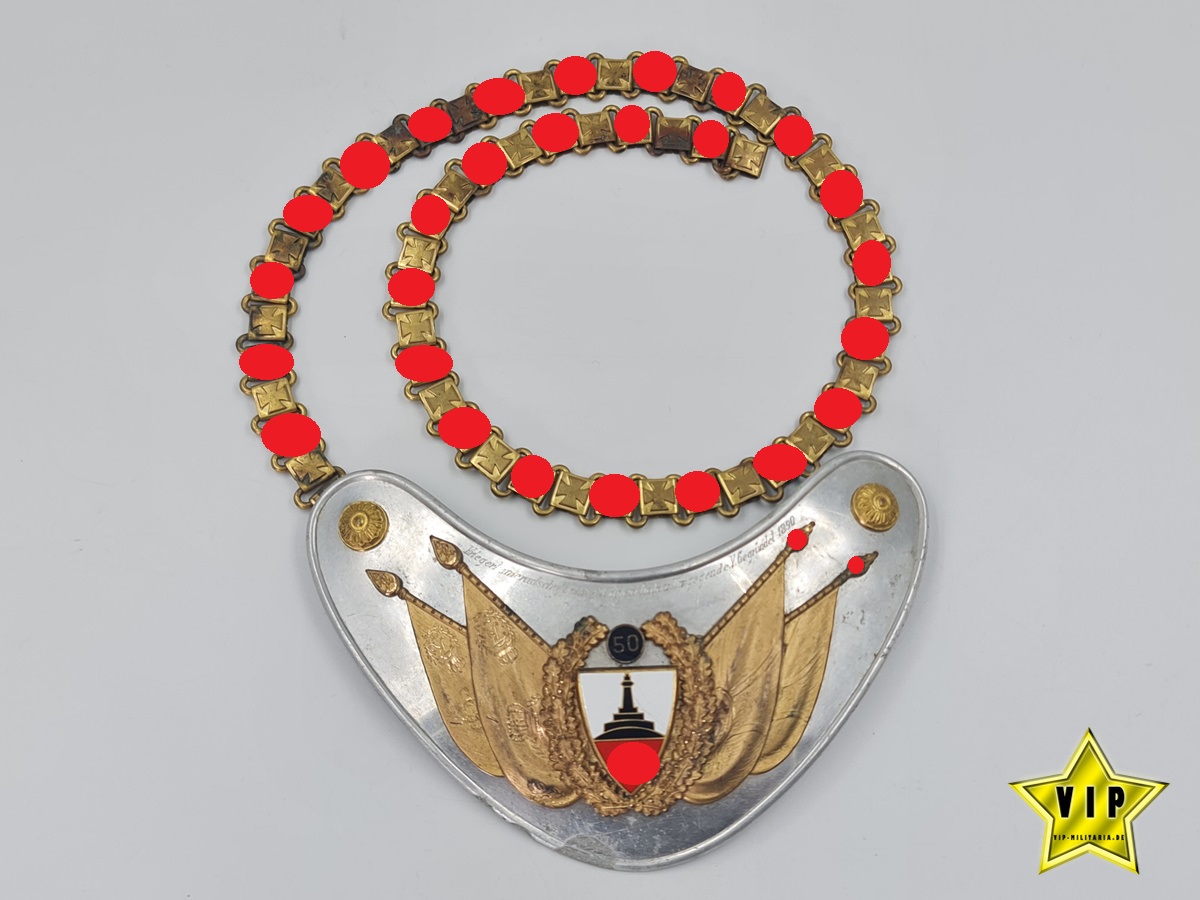 Reichskriegerbund Ringkragen Kyffhäuser Fahnenträger Reichskriegerbund Ringkragen Kyffhäuser Fahnenträger