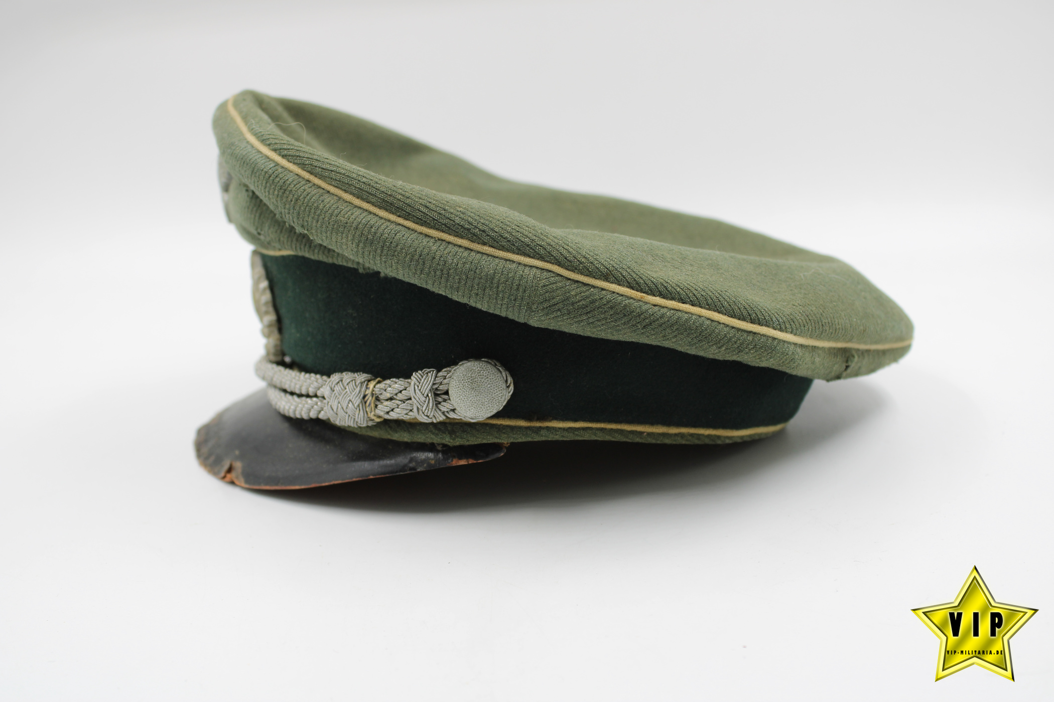 Infanterie Offizier Schirmmütze Dachbodenfund