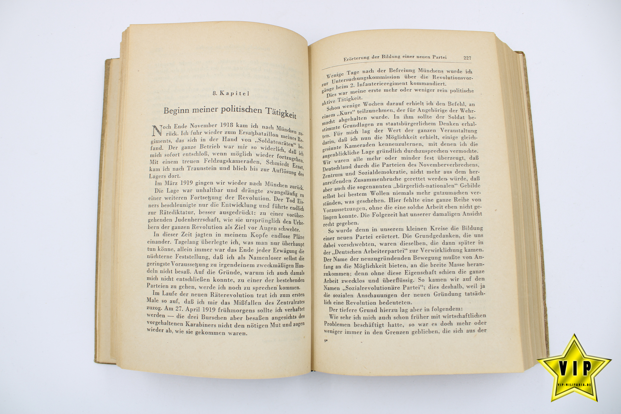 Mein Kampf ohne Jahrgang in Lateinschrift 