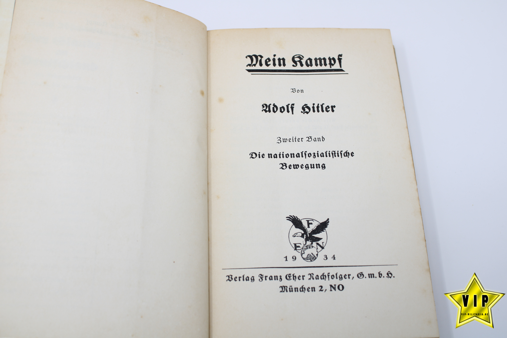 Mein Kampf 1934 Band 1+2