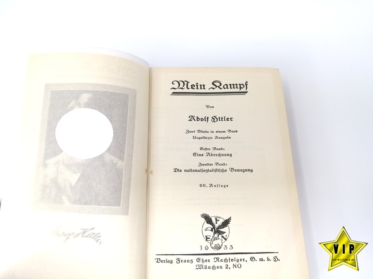 Adolf Hitler " Mein Kampf " Ausgabe von 1933
