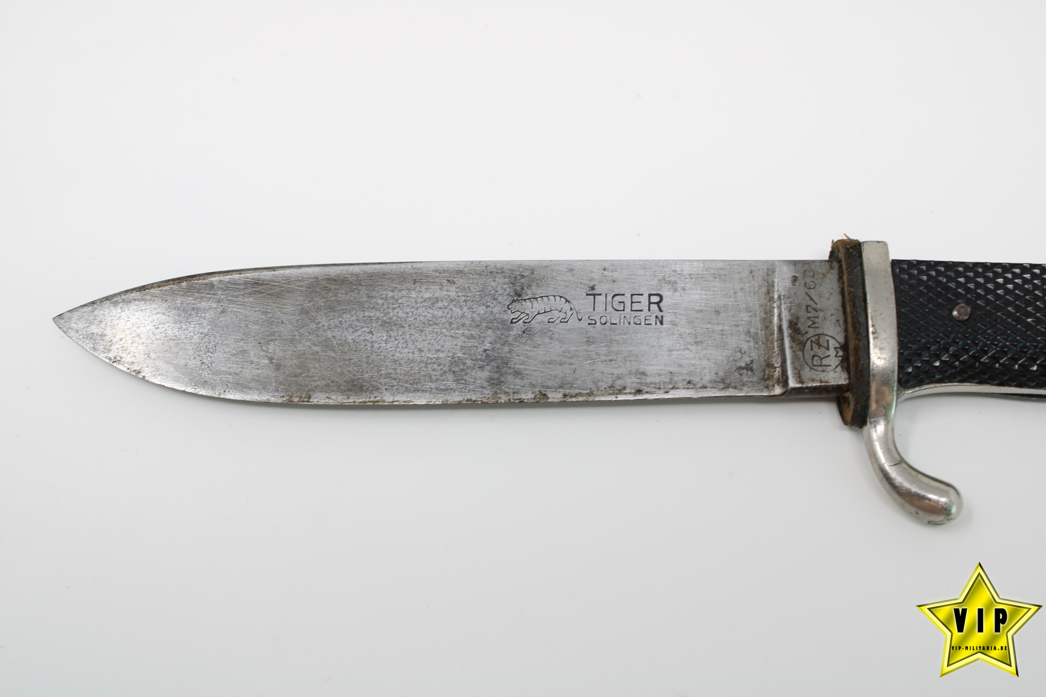 HJ FAHRTENMESSER DOPPELHERSTELLER RZM M 7/68 Tiger, SOLINGEN