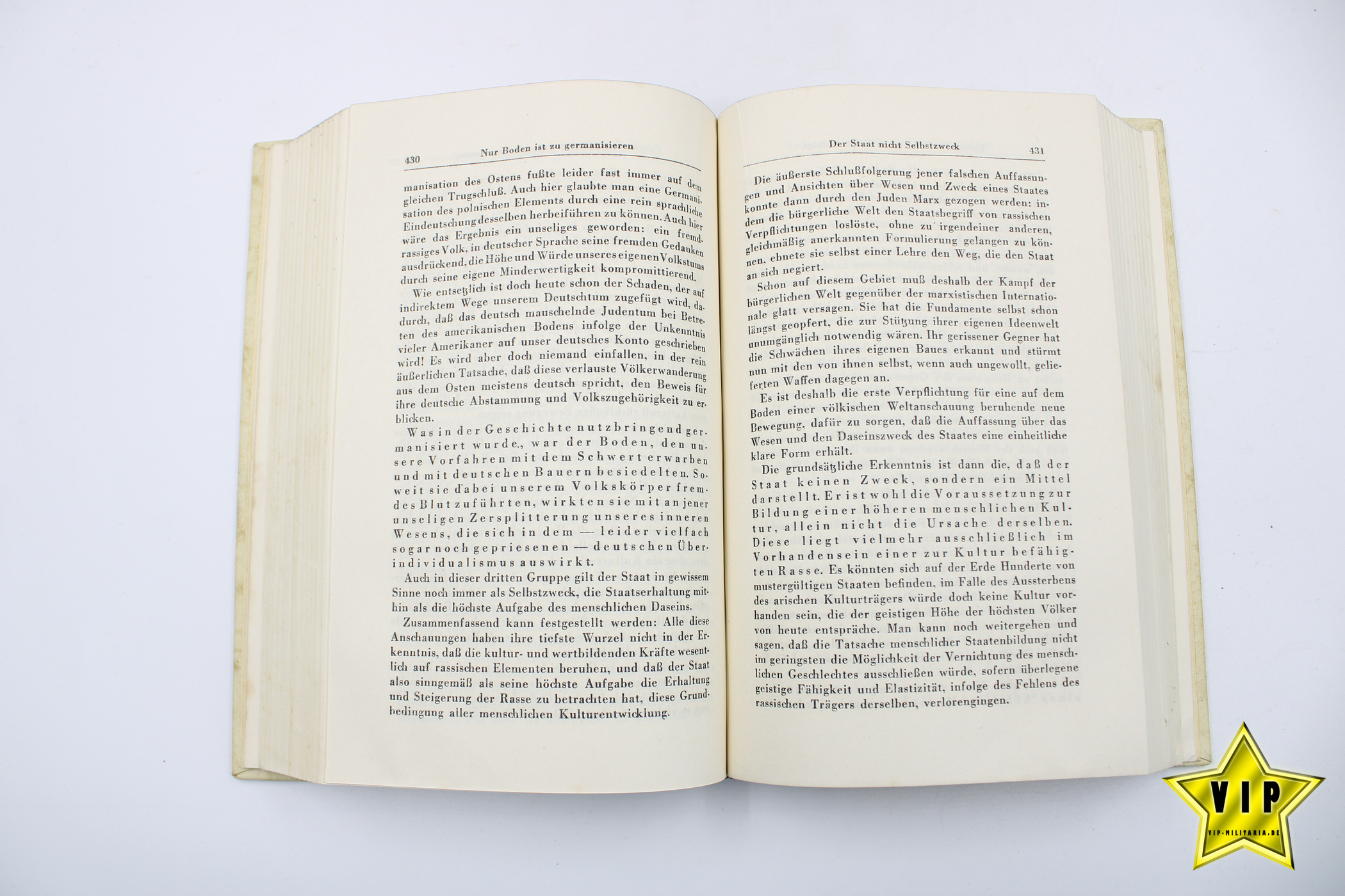 Mein Kampf 1942 Hochzeistausgabe der Stadt Wien in Lateinschrift