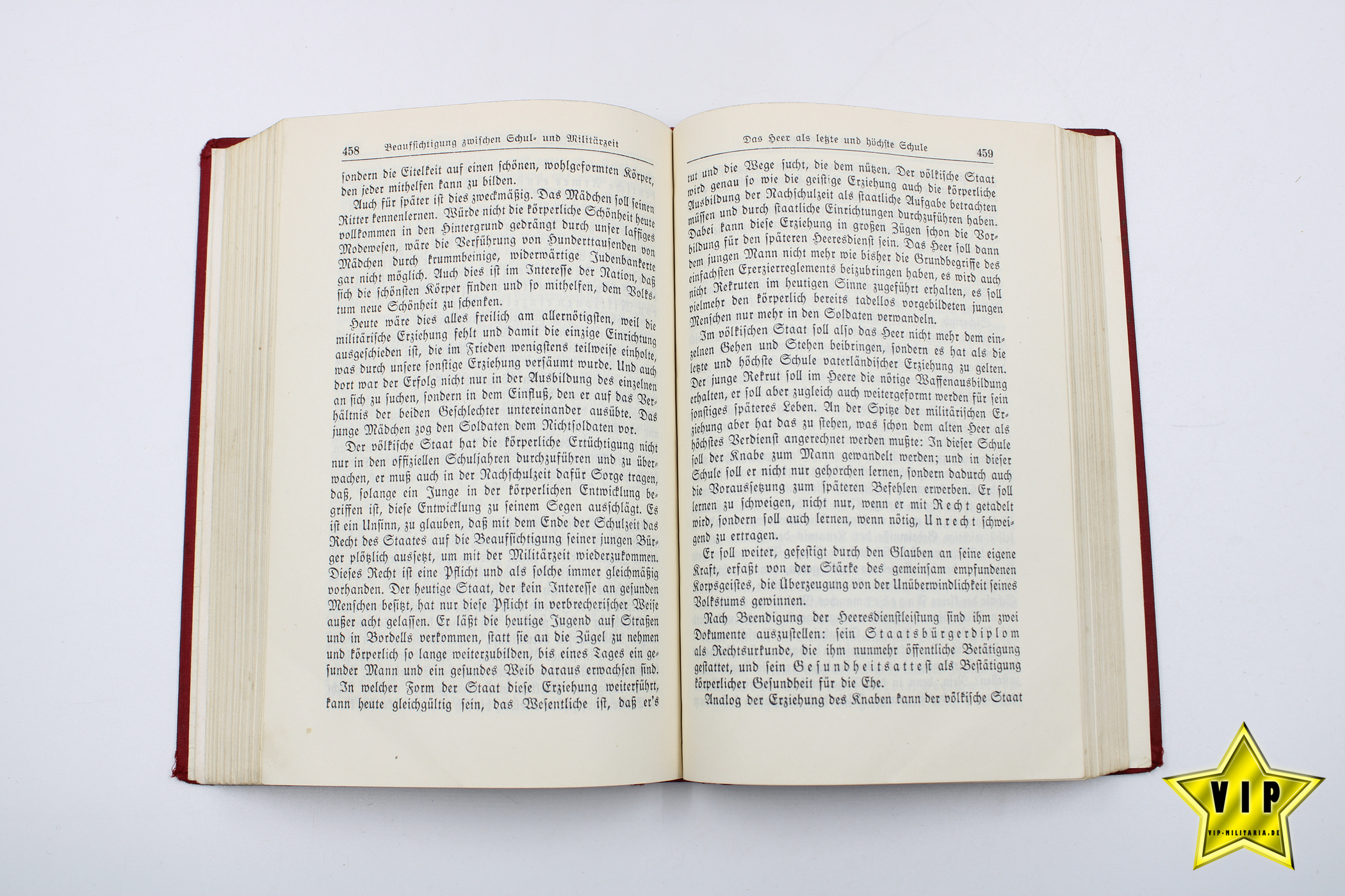 Mein Kampf 1940 rote Tornister Ausgabe Taschenbuch mit Widmung