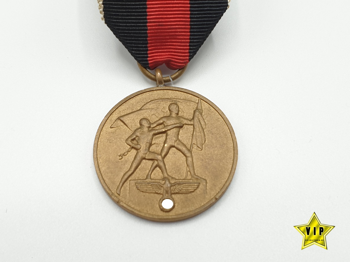 Medaille 1. Oktober Sudetenland Anschlussmedaille