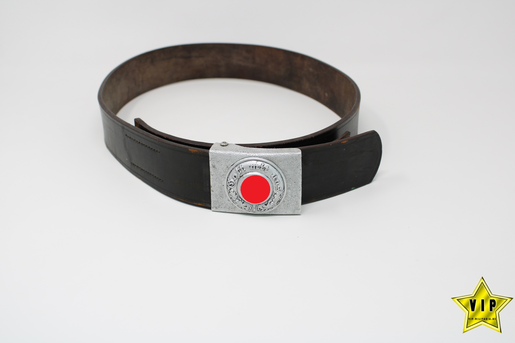 Polizei Koppelschloss mit Leibriehmen