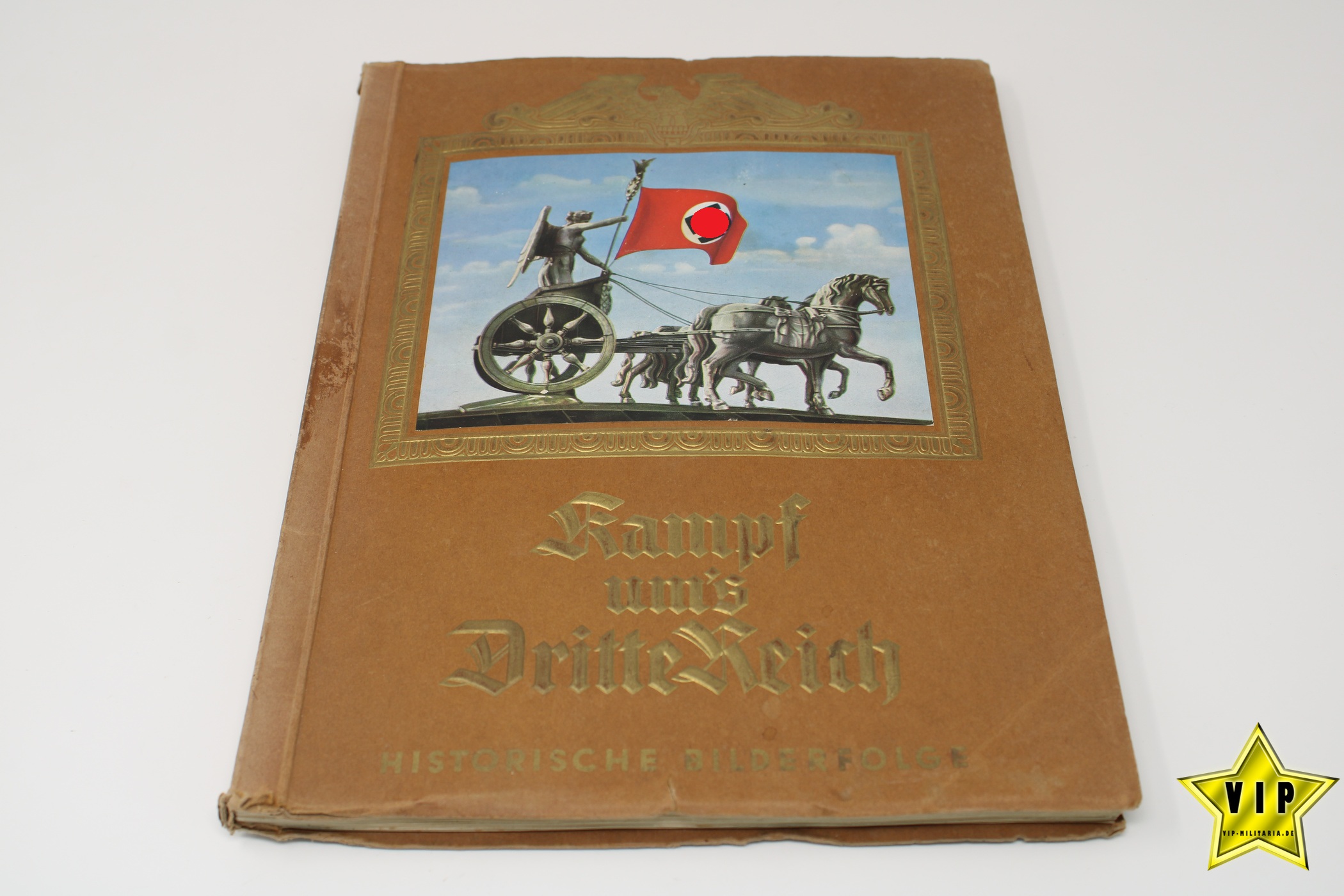 Sammelbilderalbum Kampf ums Dritte Reich