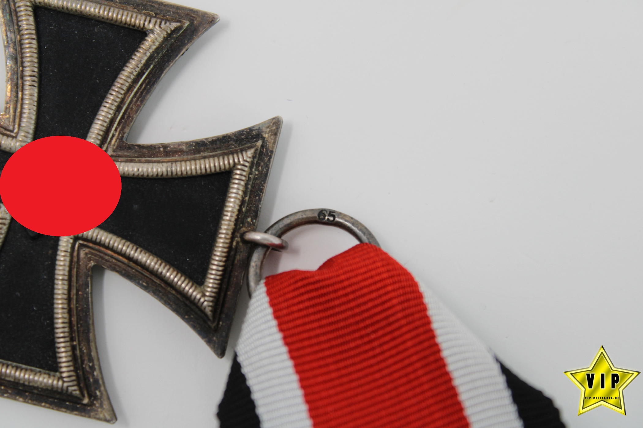 Eisernes Kreuz 2. Klasse mit Verleihungstüte Hersteller 65