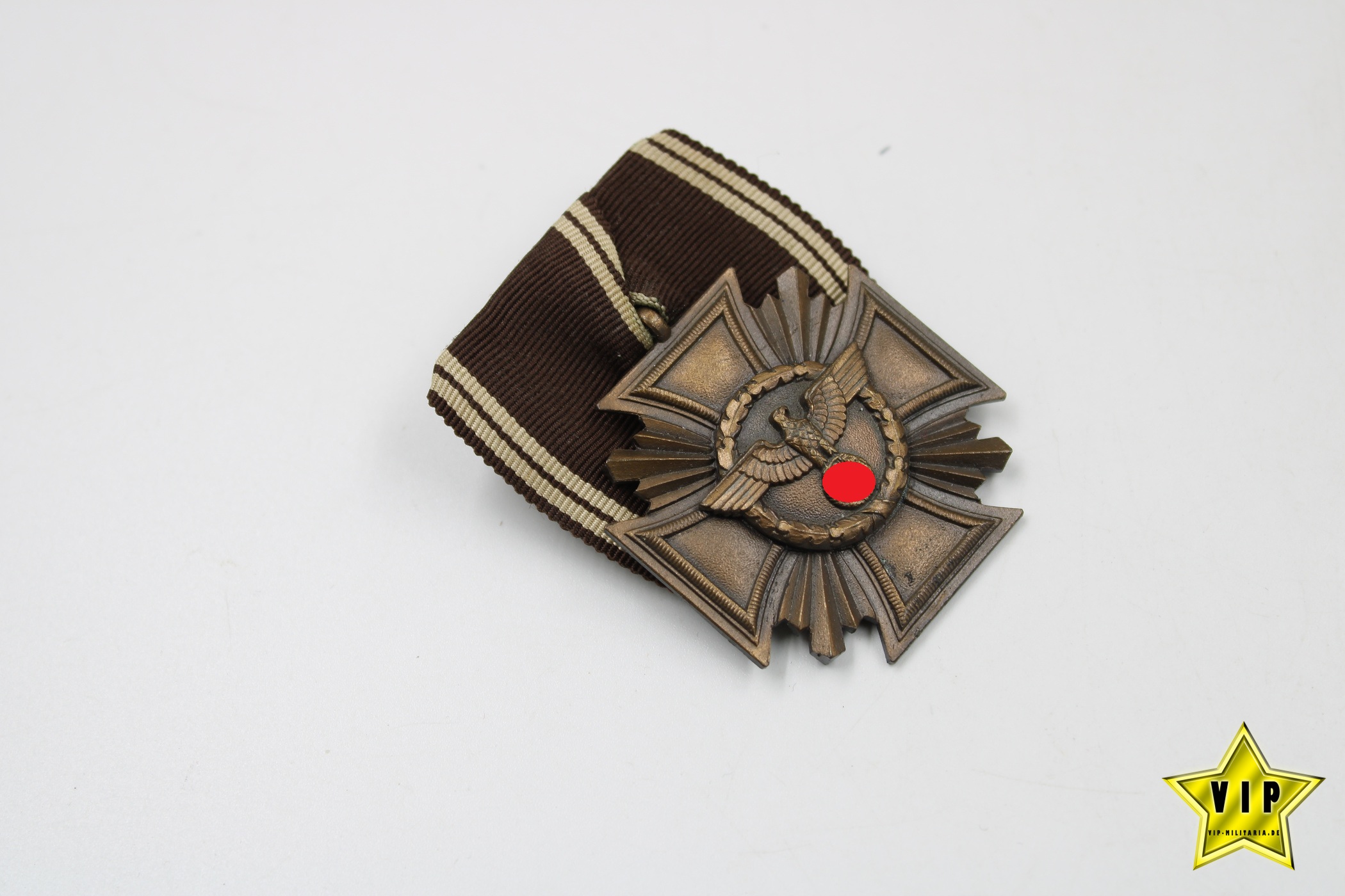 NSDAP Dienstauszeichnung in Bronze an Einzelspange