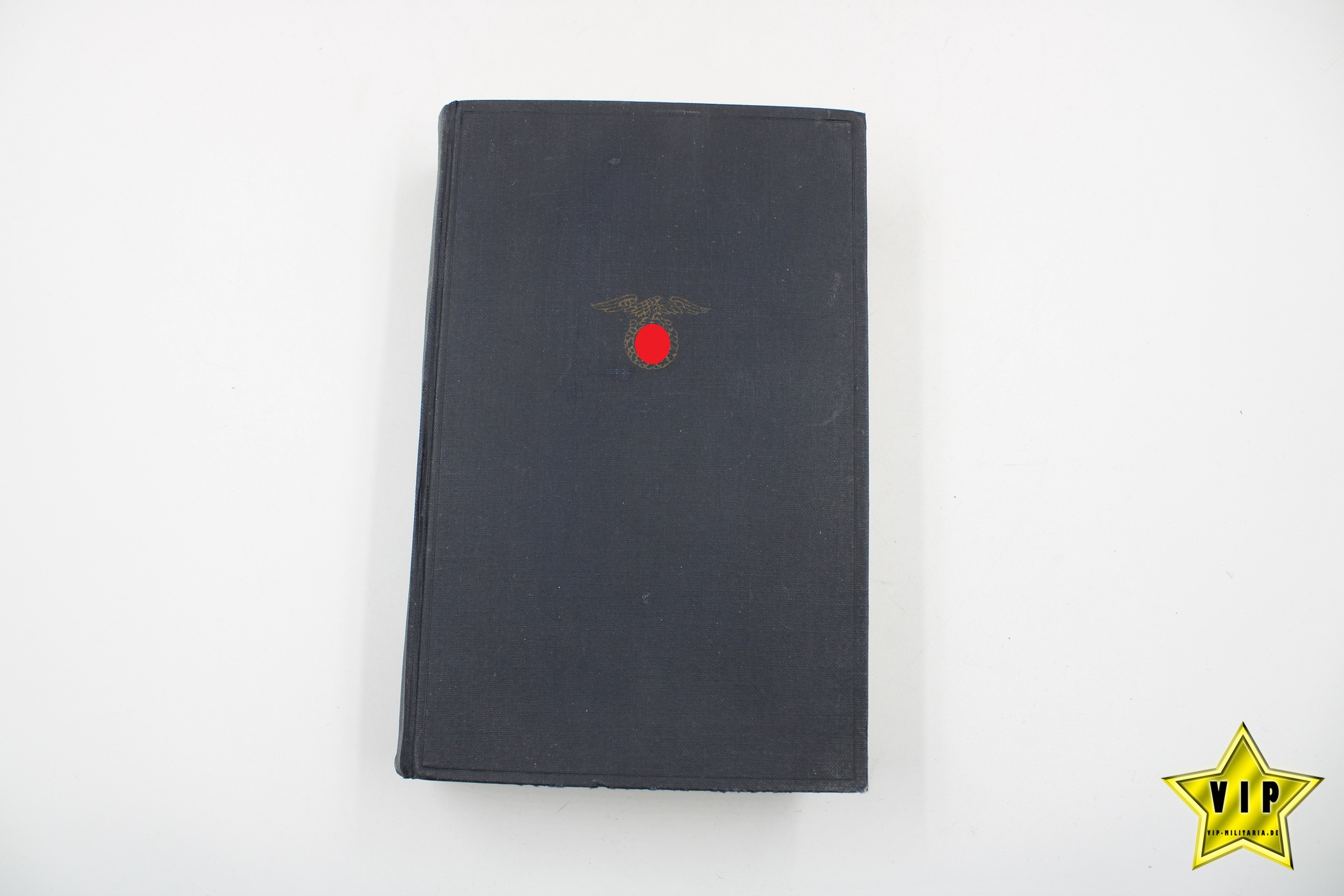 Mein Kampf Volksausgabe 1937 mit Schutzumschlag und Widmung