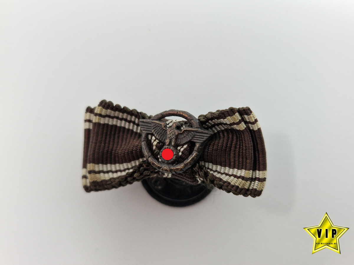 NSDAP Dienstauszeichnung in Bronze + Miniatur NSDAP Dienstauszeichnung in Bronze + Miniatur