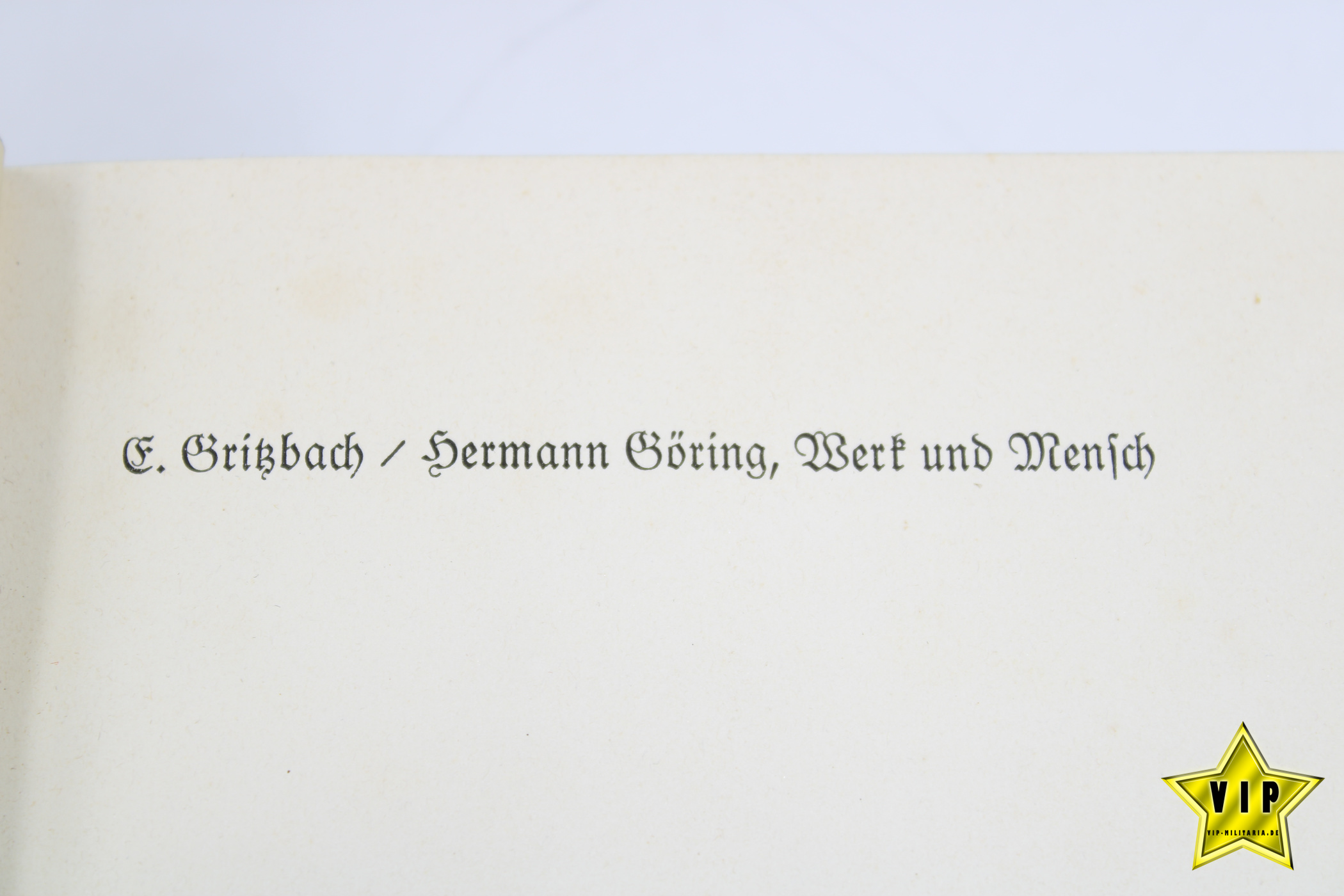 Hermann Göring Werk und Mensch 1938