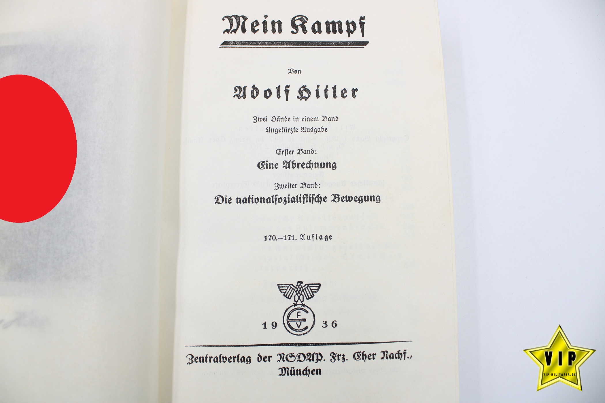 Mein Kampf 1936 Volksausgabe