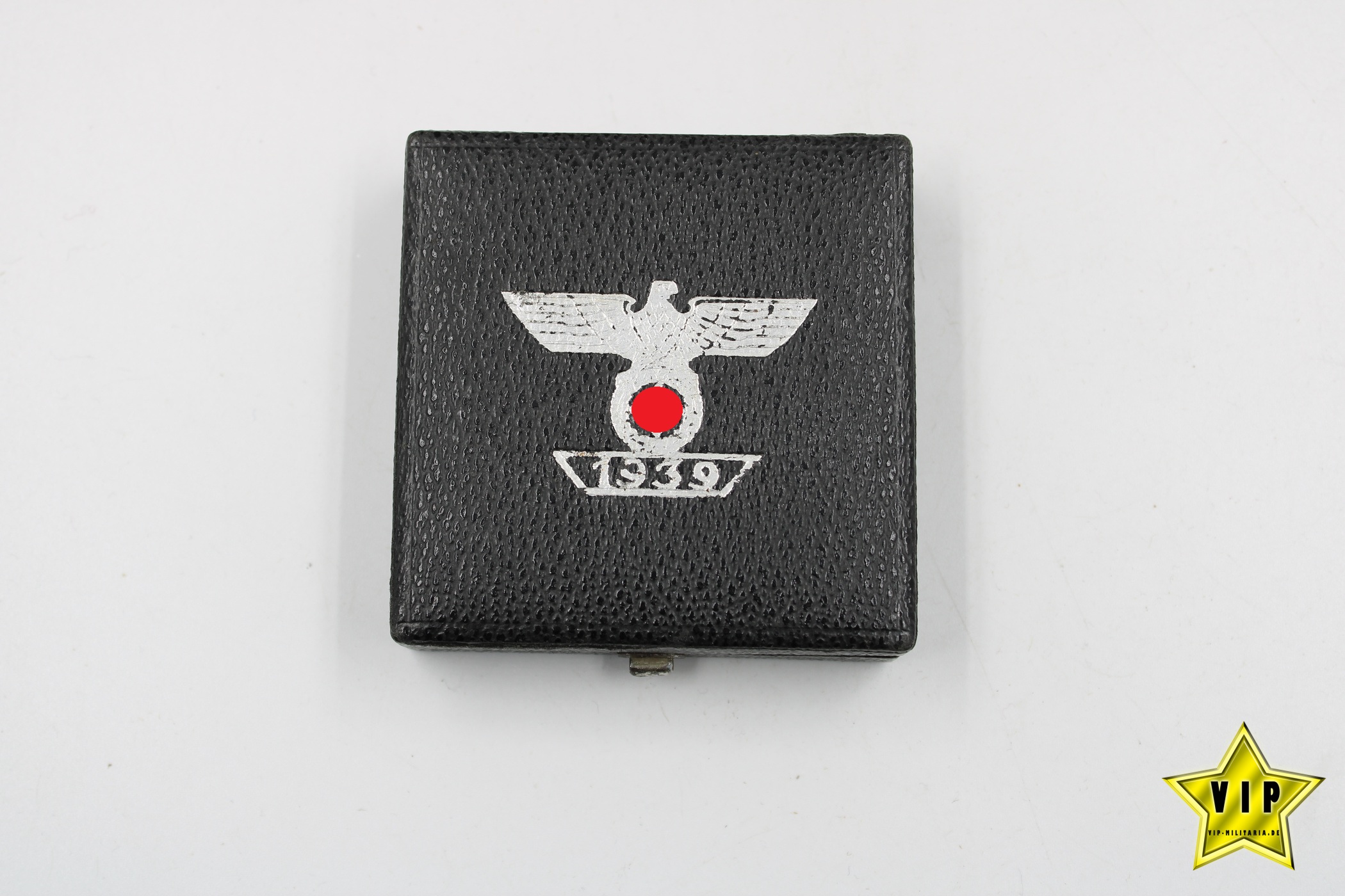 Wiederholungsspange zum Eisernen Kreuz 1. Klasse 1939 Verleihungsetui 