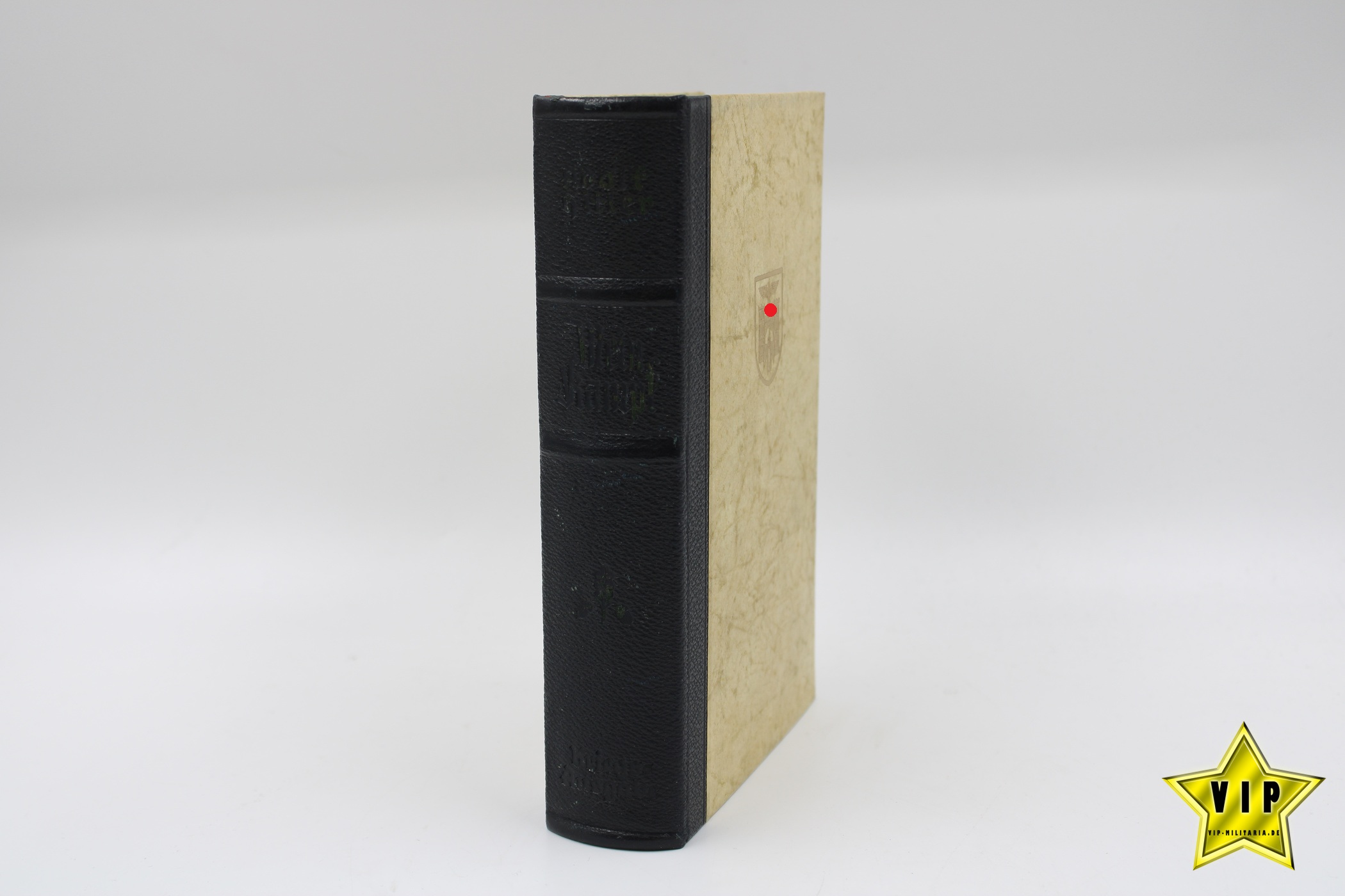 Mein Kampf 1939 Hochzeitsausgabe mit Stadtwappen München und Widmung