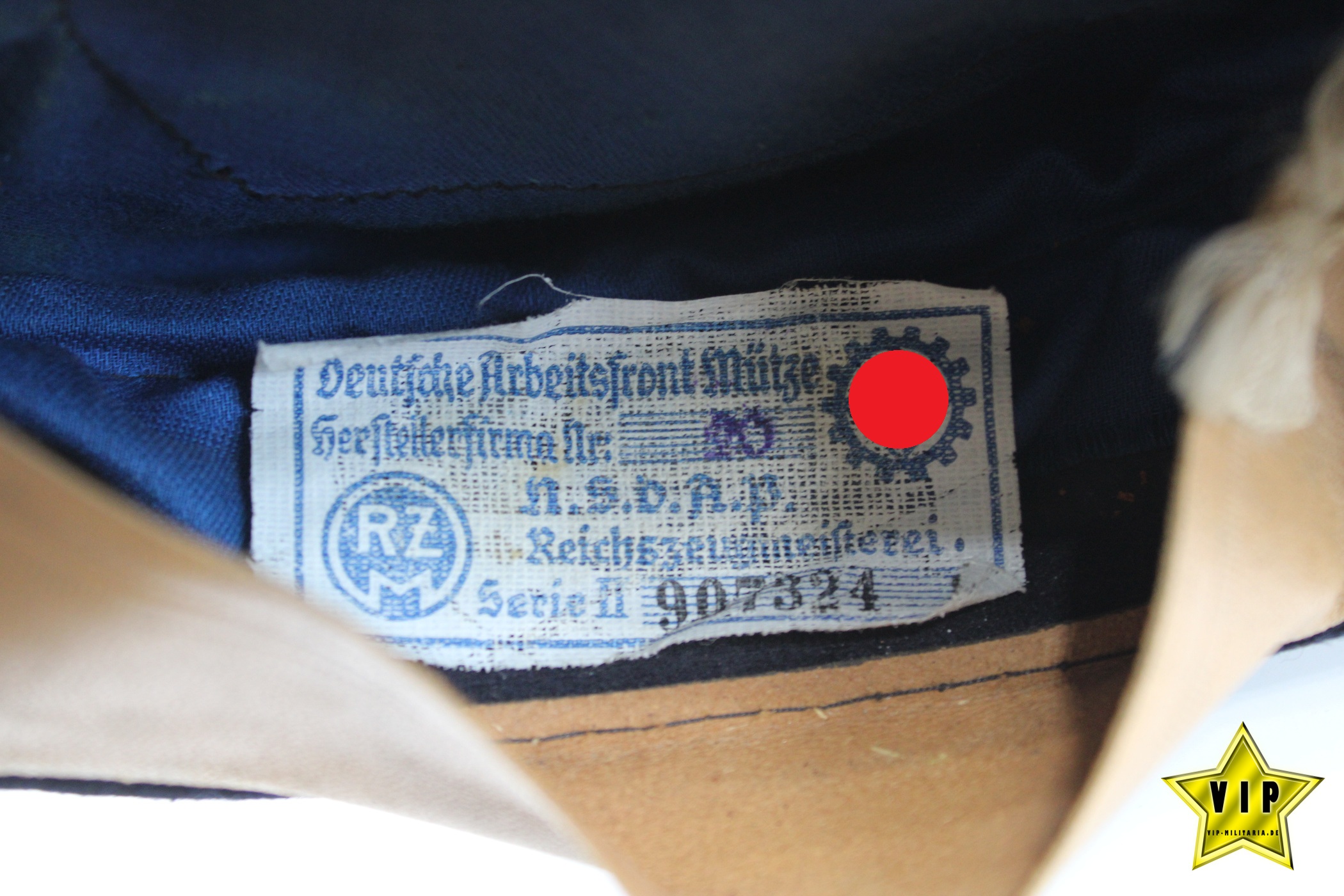 Schirmmütze DAF Deutsche Arbeitsfront