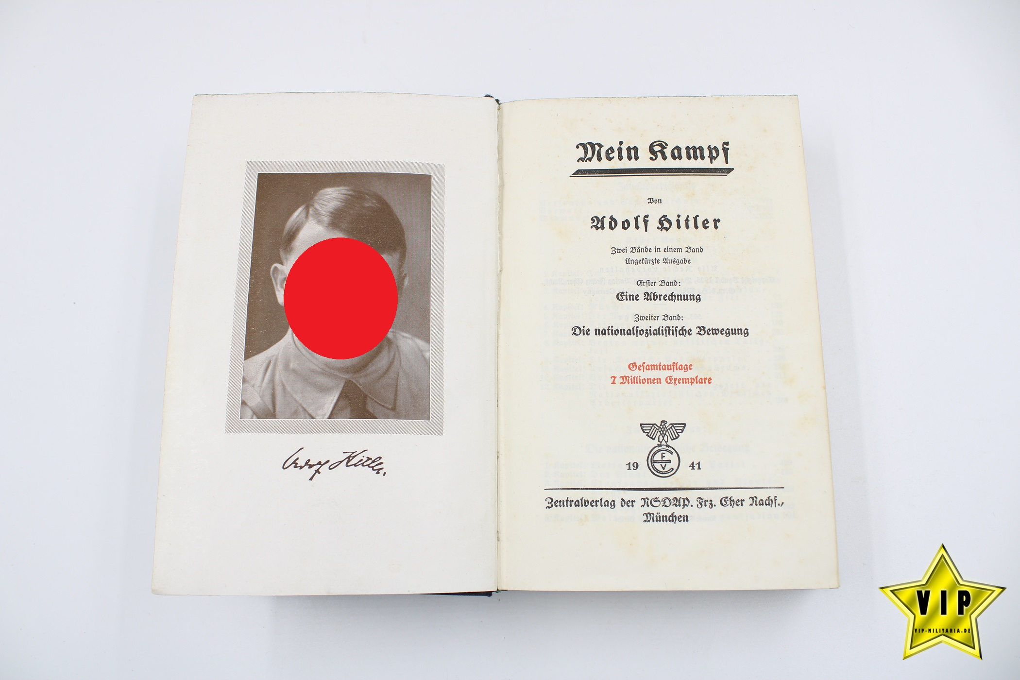 Adolf Hitler Mein Kampf Ausgabe von 1941 