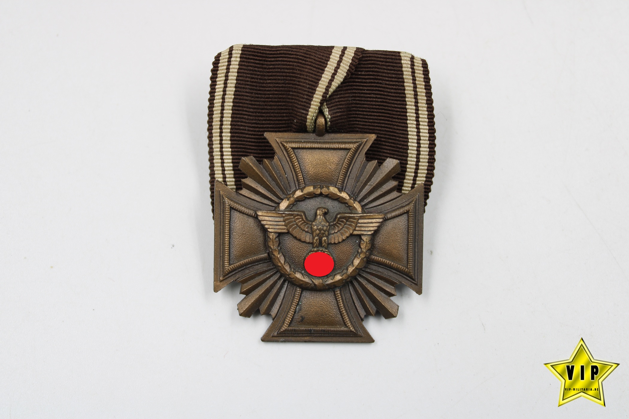 NSDAP Dienstauszeichnung in Bronze an Einzelspange