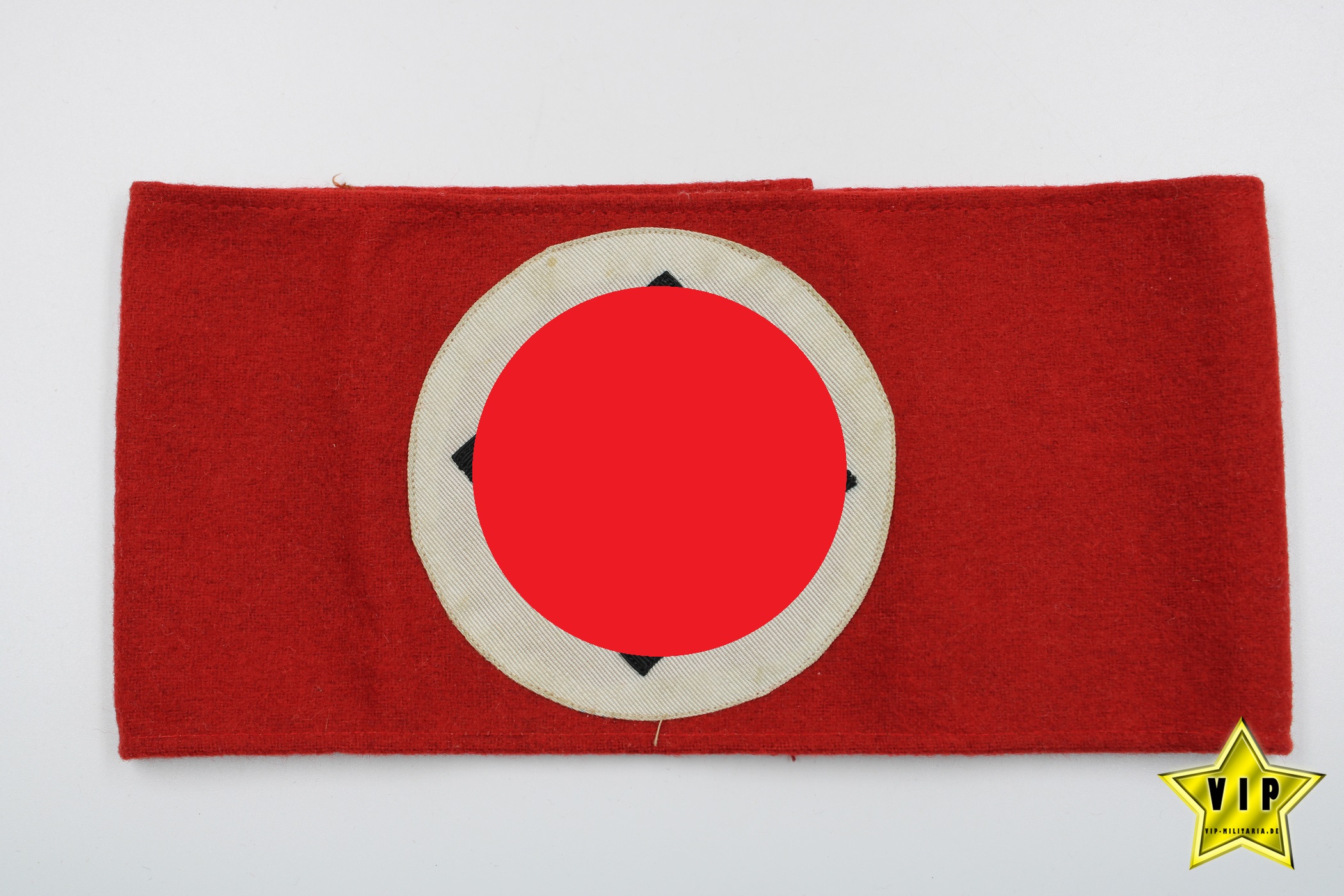 NSDAP Armbinde SA, NSKK, Partei schwere Wollstoff Ausführung mit RZM Etikett