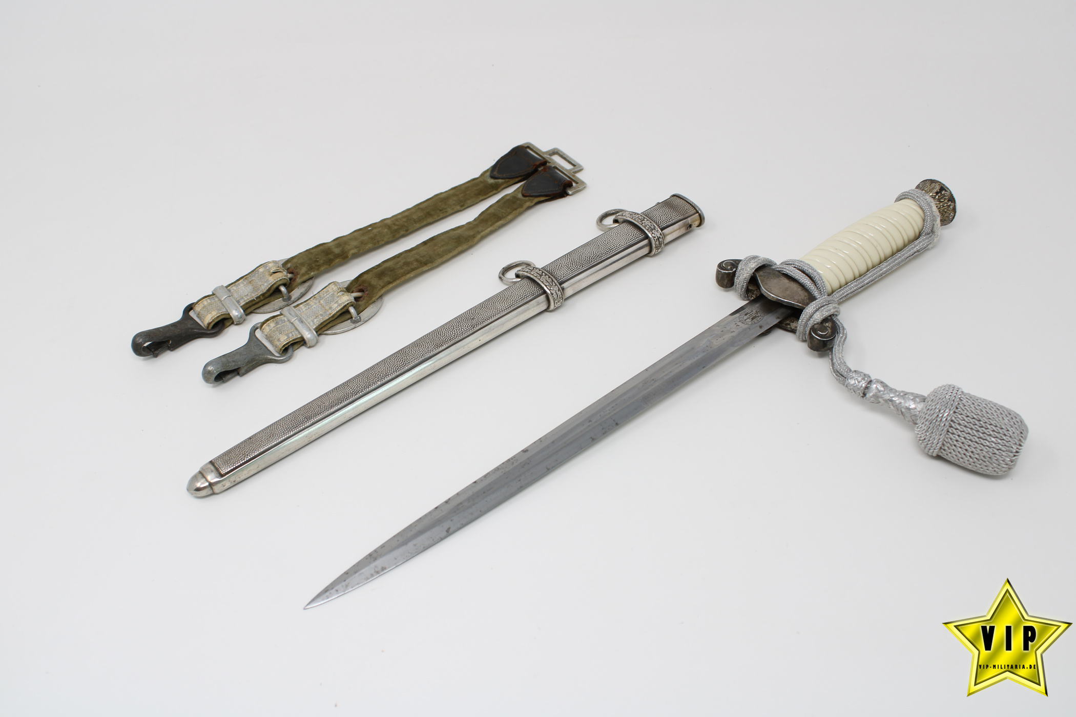 Wehrmacht Heer Offiziersdolch komplett E. & F. Hörster, Solingen
