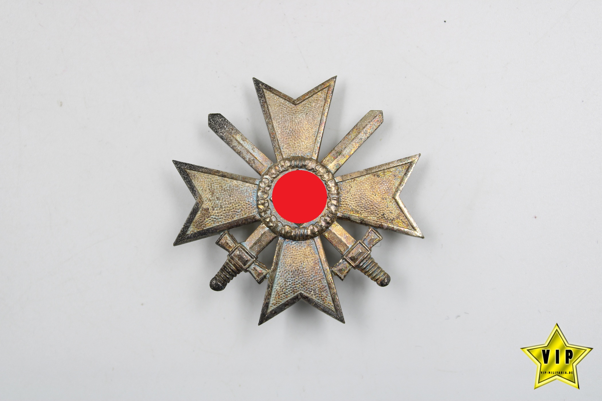 Kriegsverdienstkreuz 1. Klasse 1939 Hersteller 1 Deschler & Sohn, München im Etui 