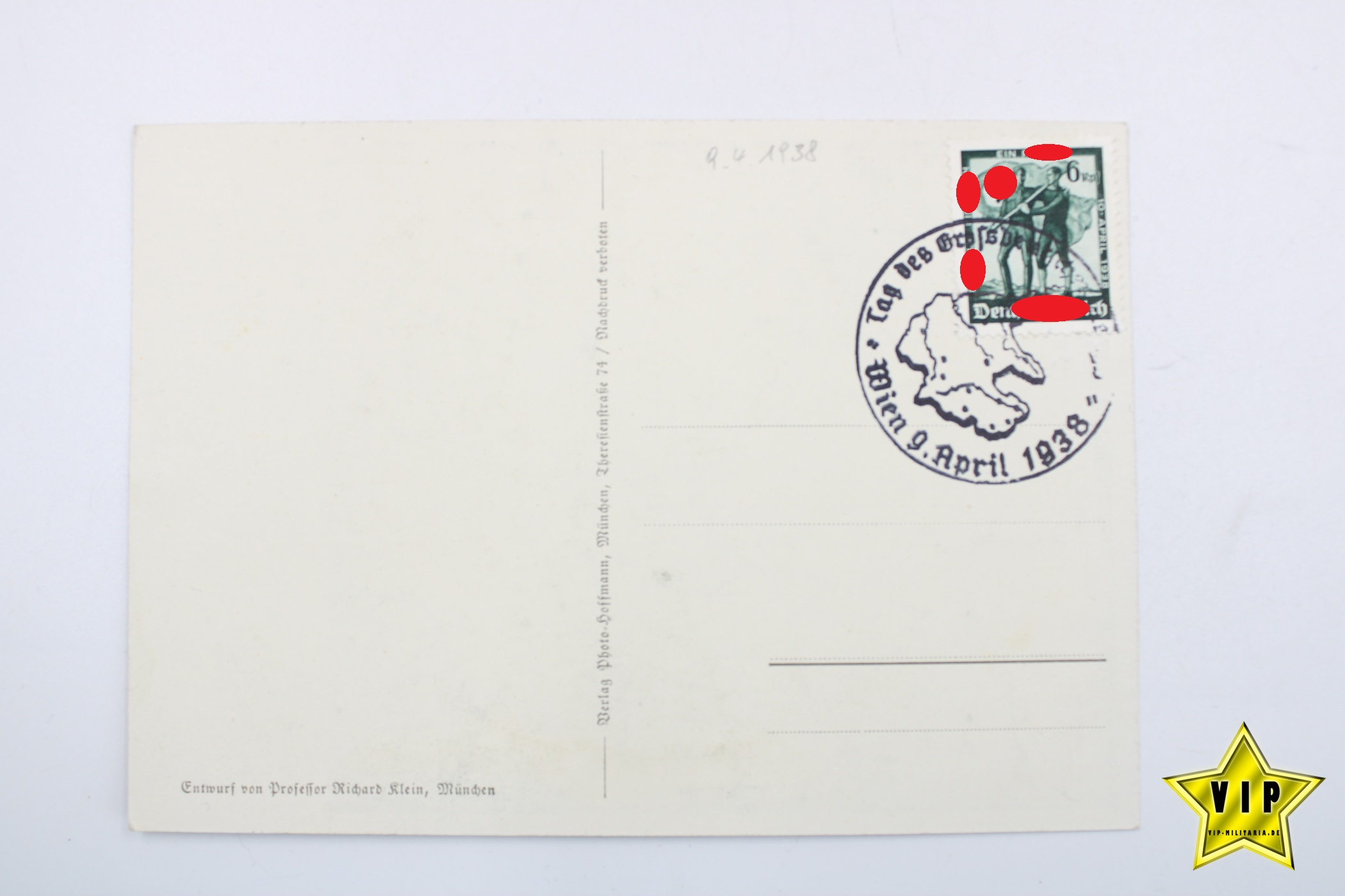 Postkarte Adolf Hitler