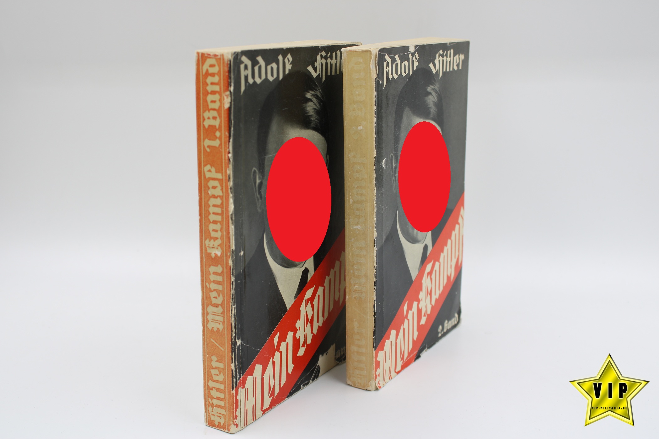 Mein Kampf Band 1+2 mit Schutzumschlag 1938