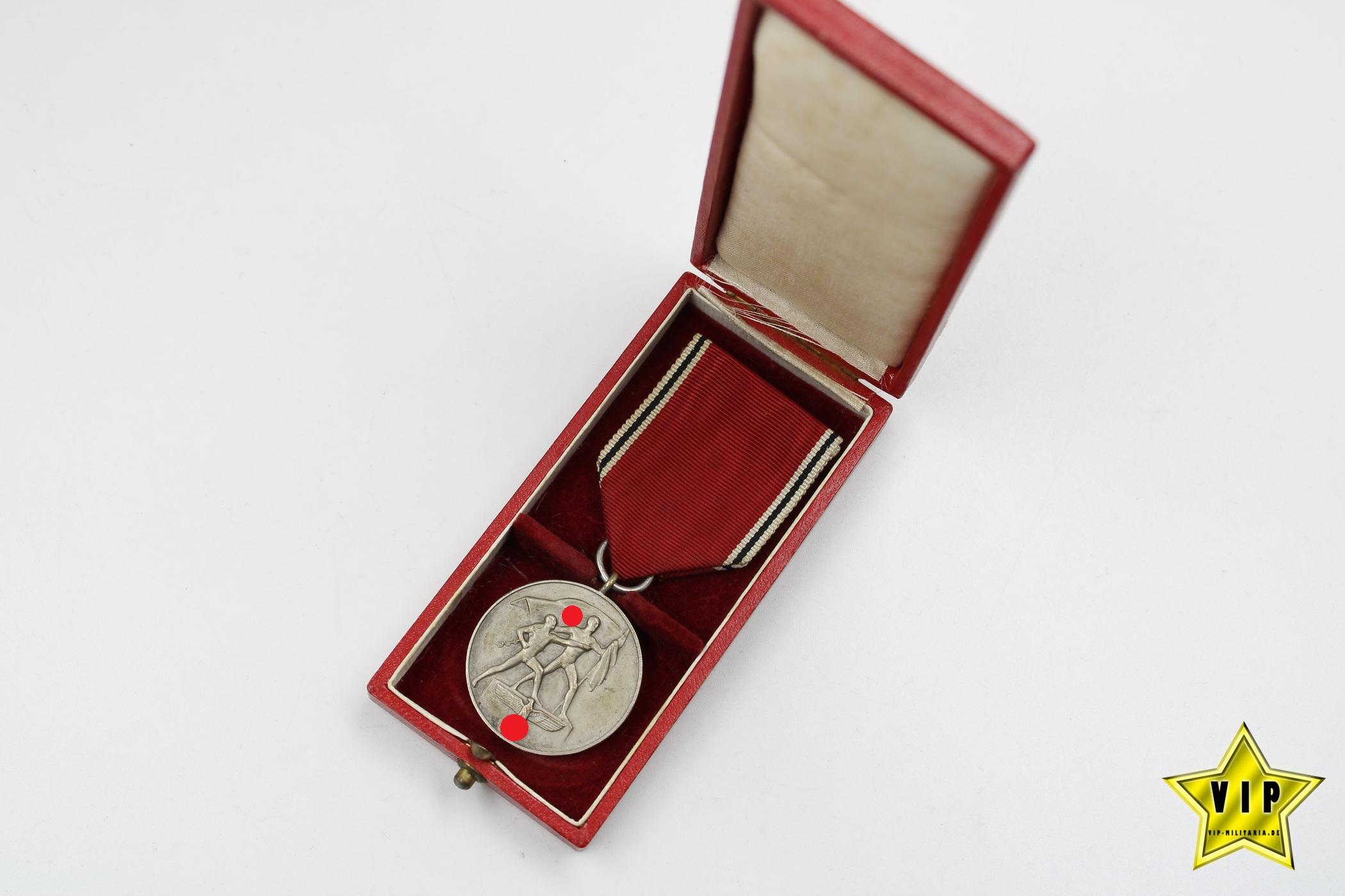 Anschluss Medaille 13. März 1938 Österreich im Verleihungsetui