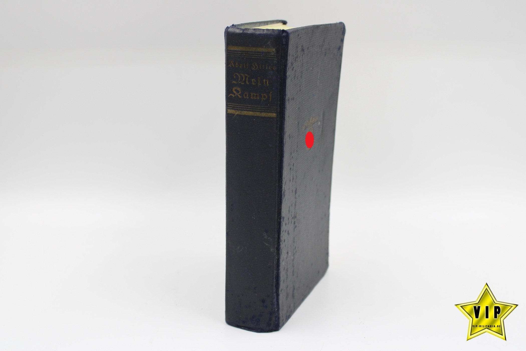 Buch Mein Kampf 1942 in Lateinschrift + Widmung